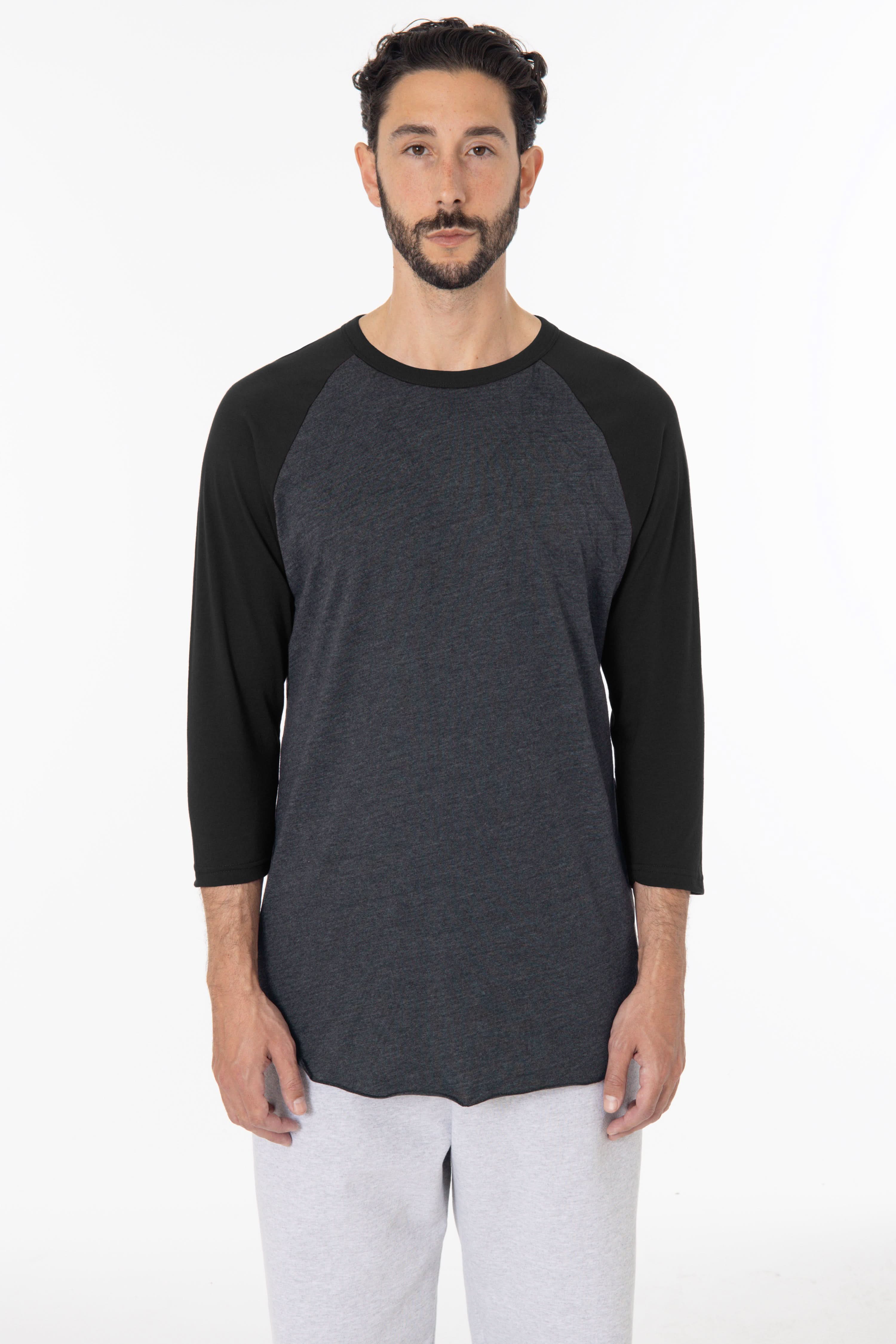 FF53 - 3/4 Sleeve Poly Cotton Raglan - Image 4