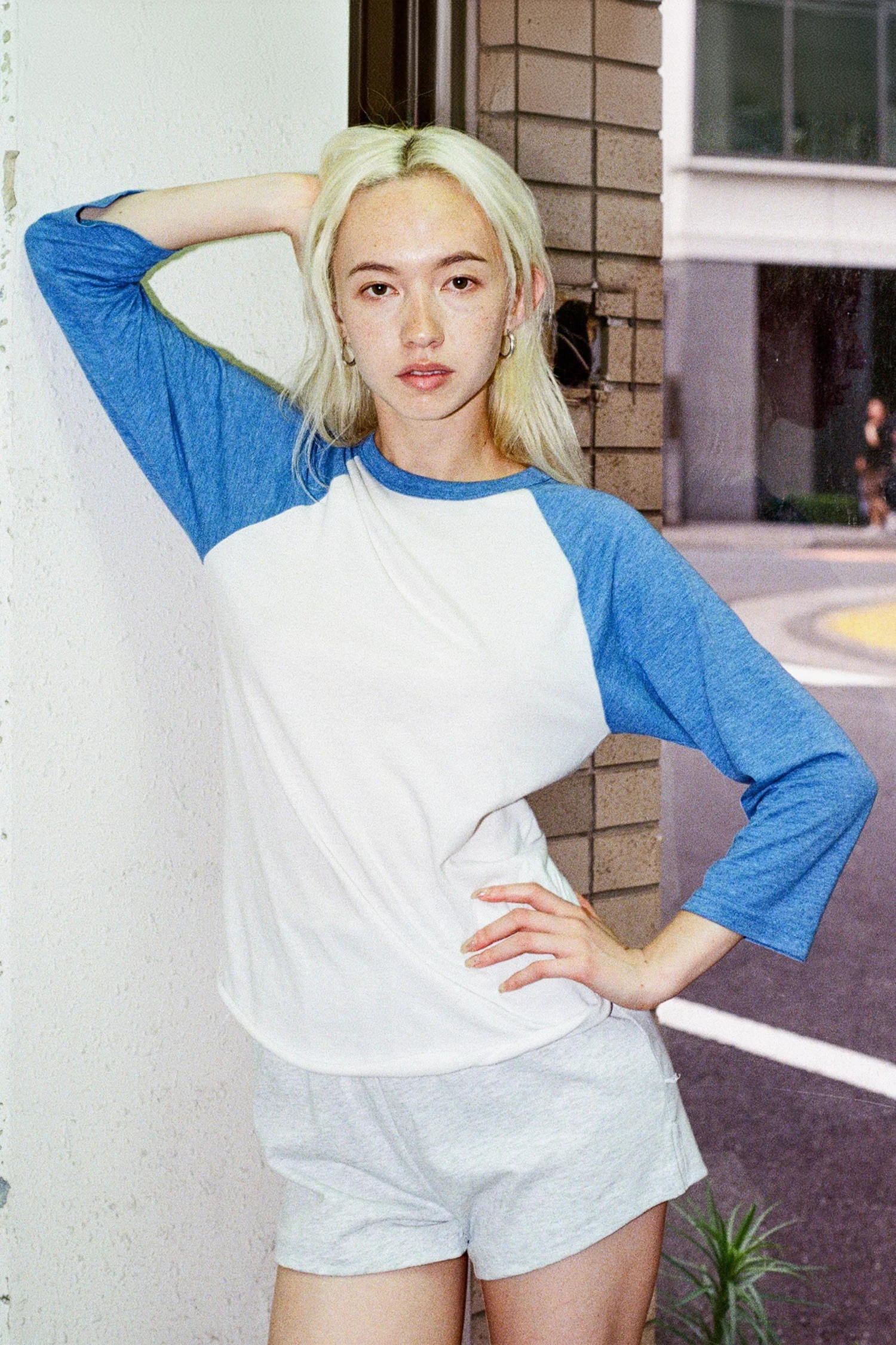 FF53 - 3/4 Sleeve Poly Cotton Raglan - Image 46