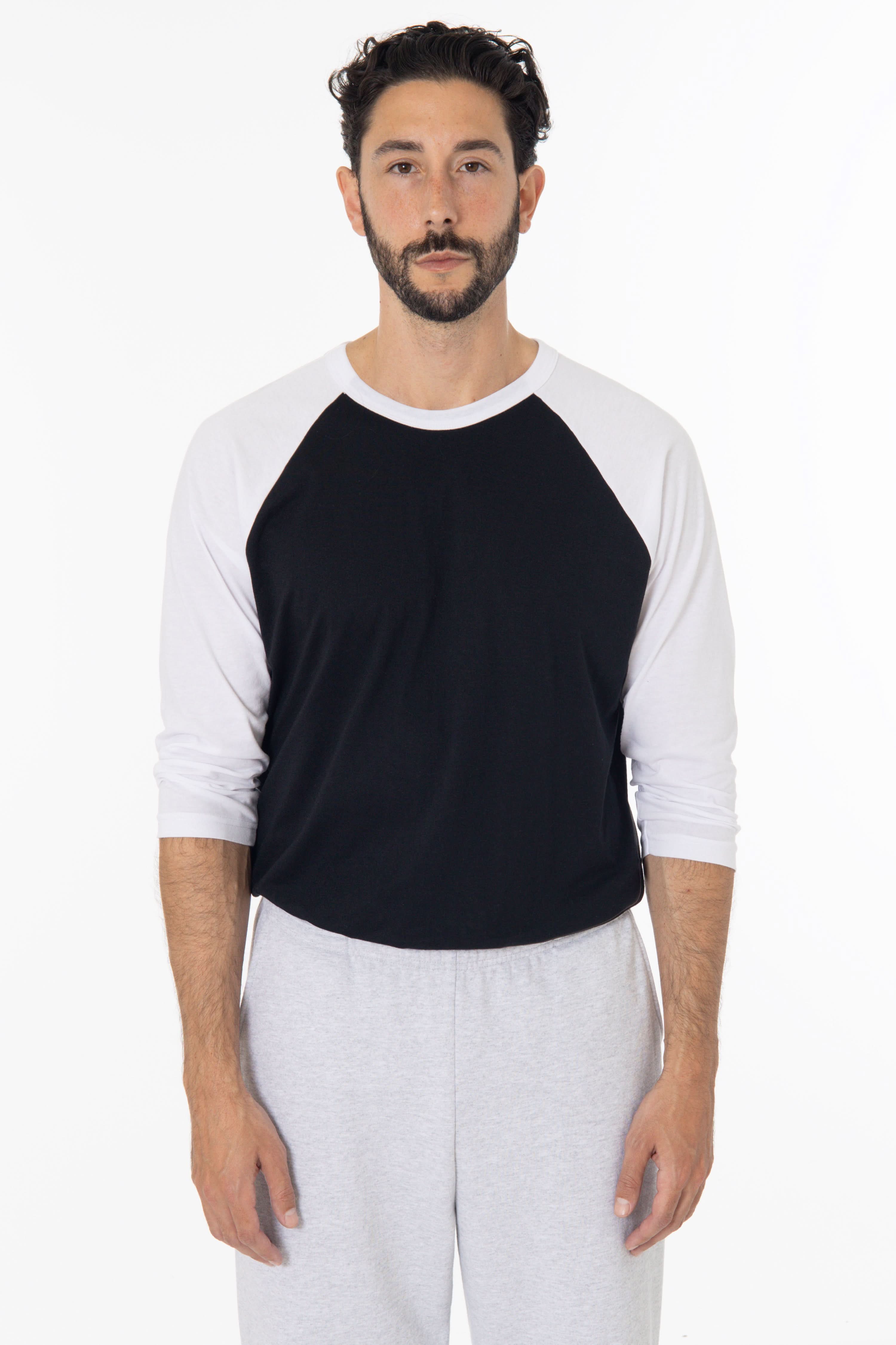 FF53 - 3/4 Sleeve Poly Cotton Raglan - Image 8
