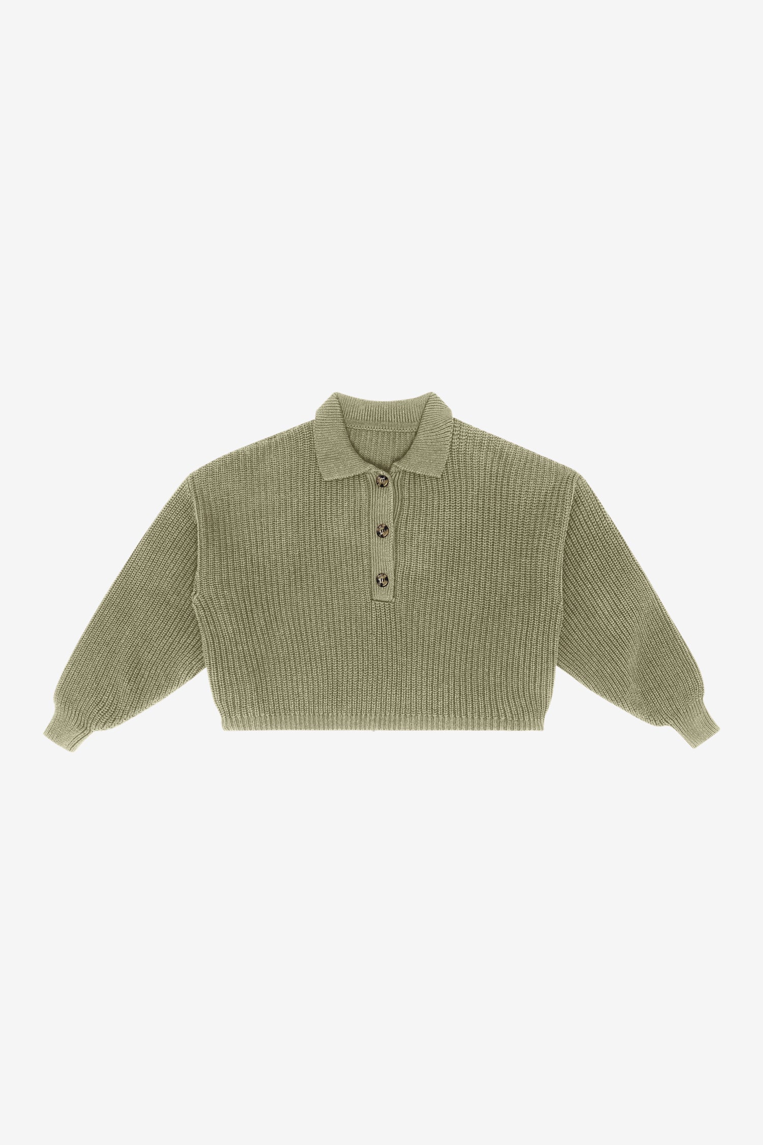 FM30GD - Fisherman Cropped Polo Pullover - Image 17