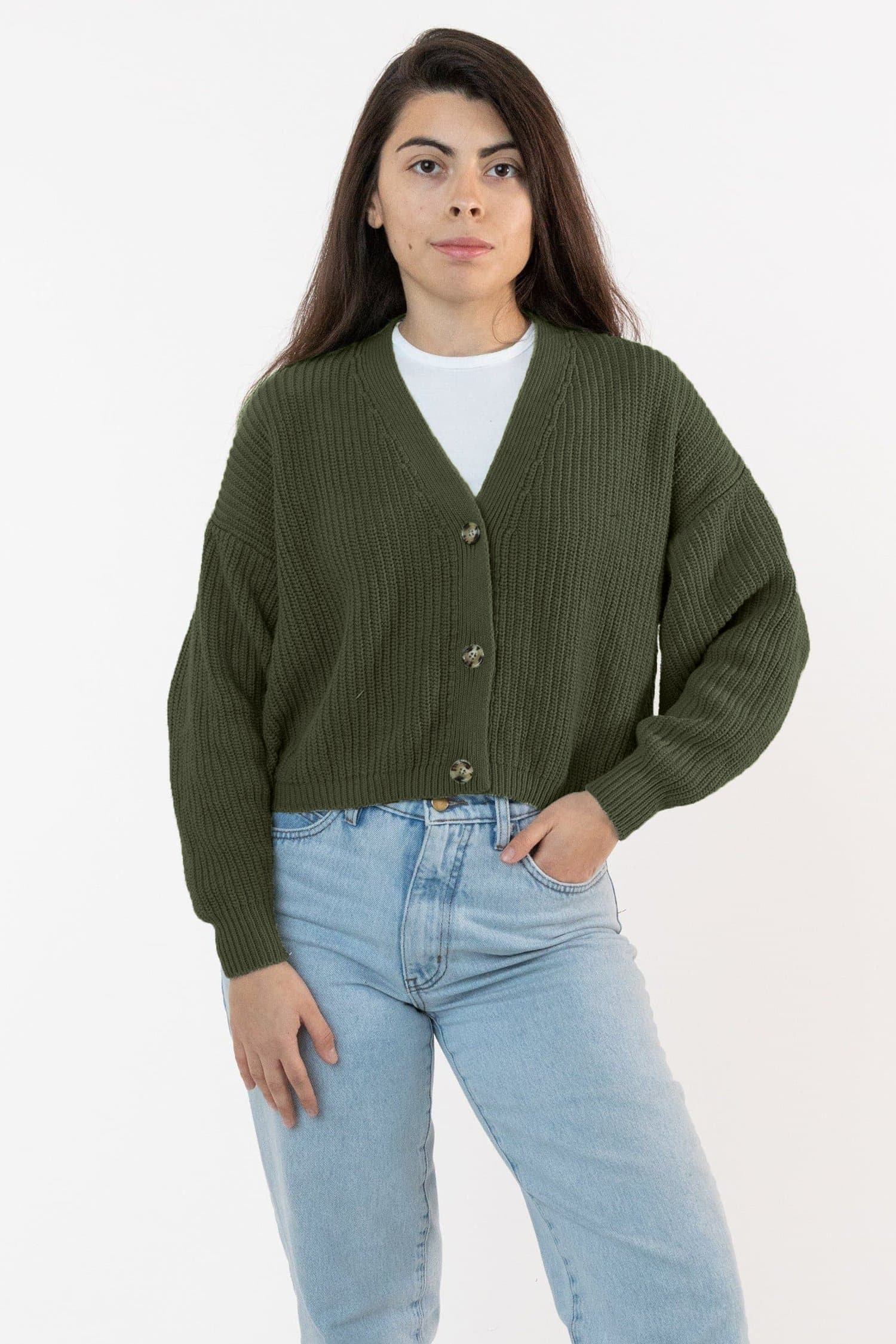 FM35GD - Fisherman Cropped Cardigan - Image 10