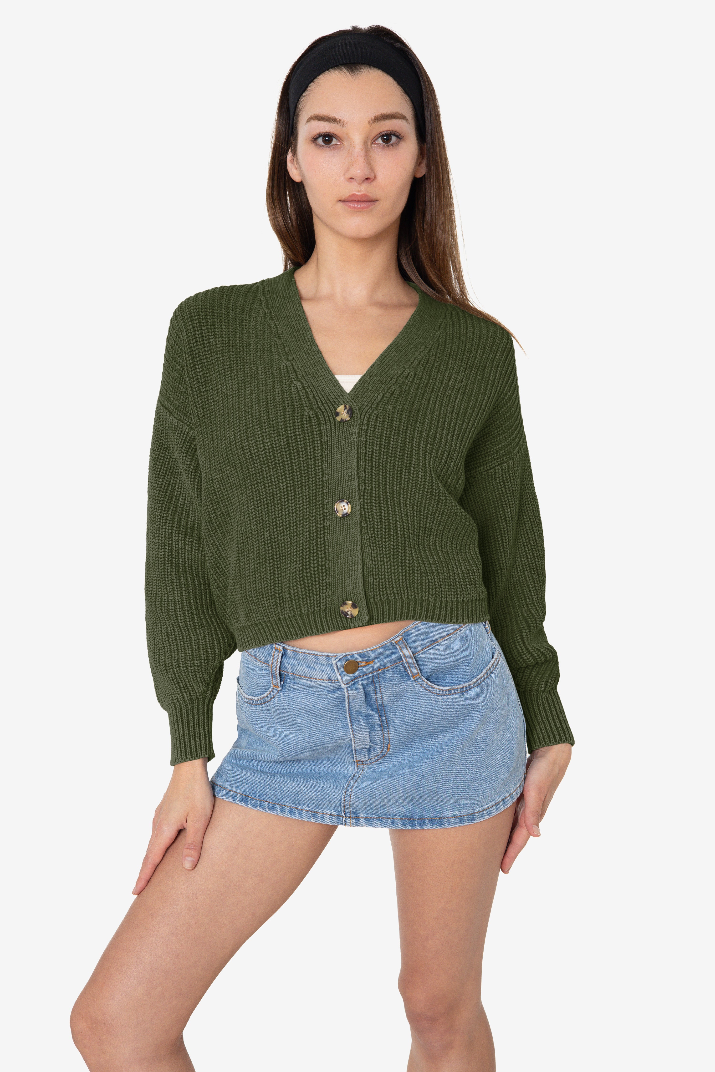 FM35GD - Fisherman Cropped Cardigan - Image 19