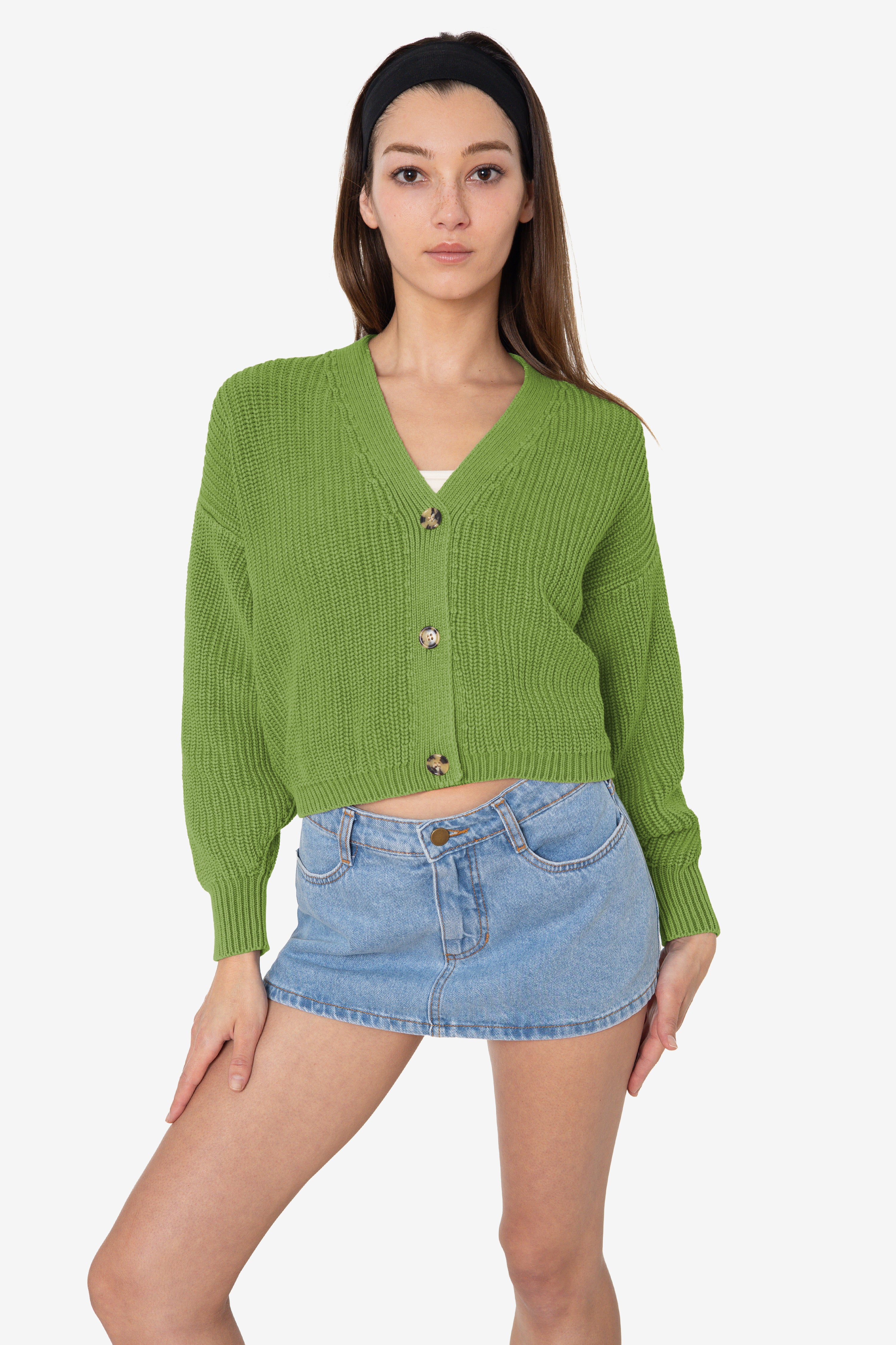 FM35GD - Fisherman Cropped Cardigan - Image 20
