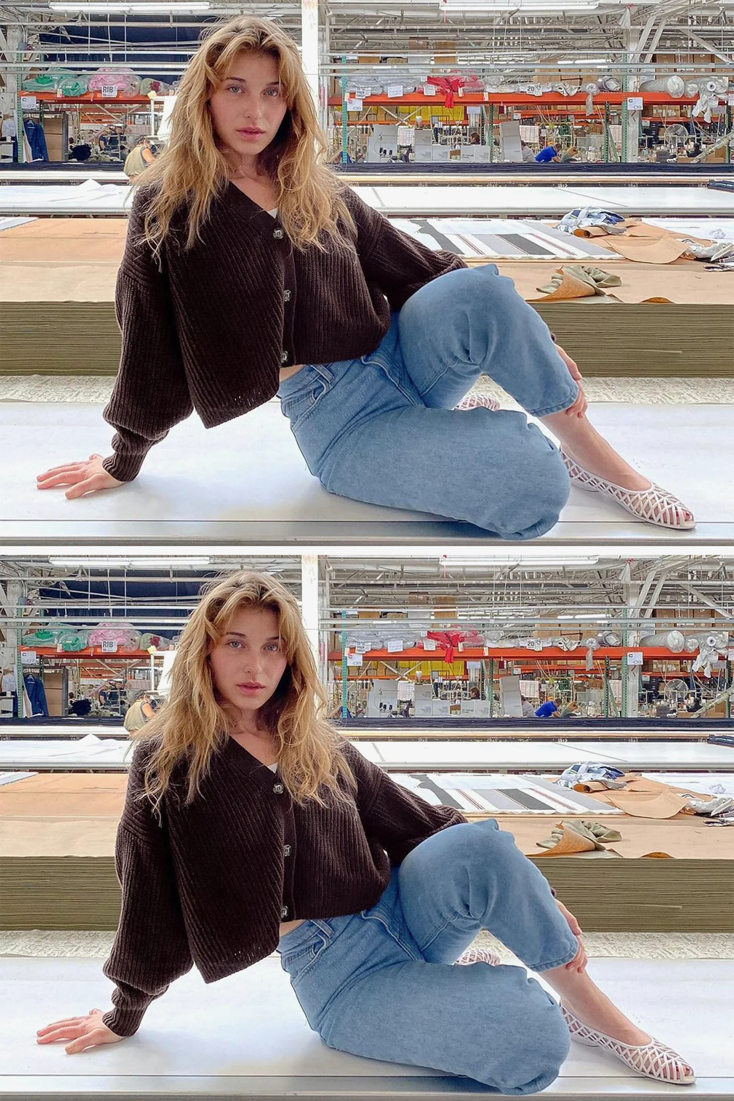 FM35GD - Fisherman Cropped Cardigan - Image 23