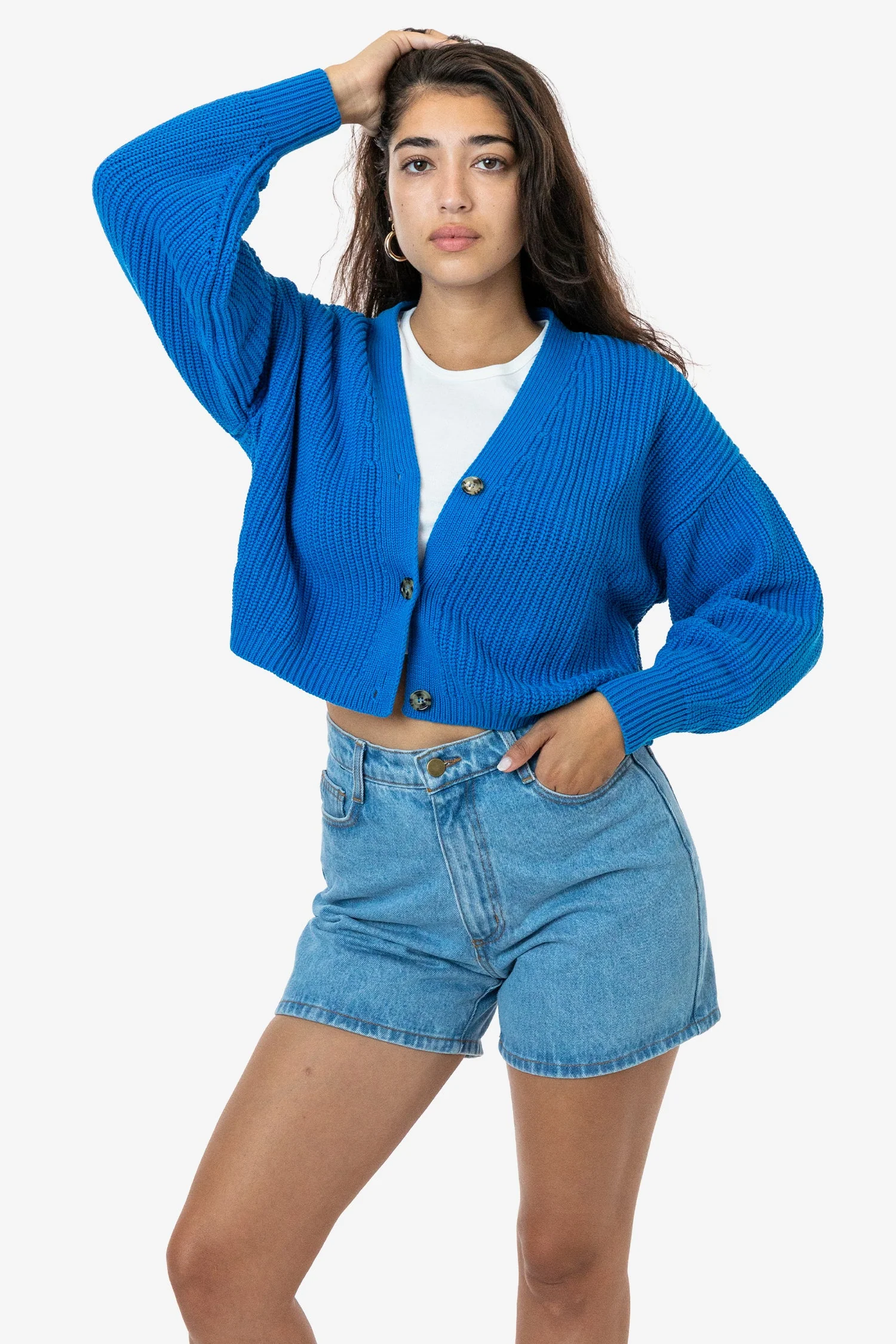 FM35GD - Fisherman Cropped Cardigan - Image 7