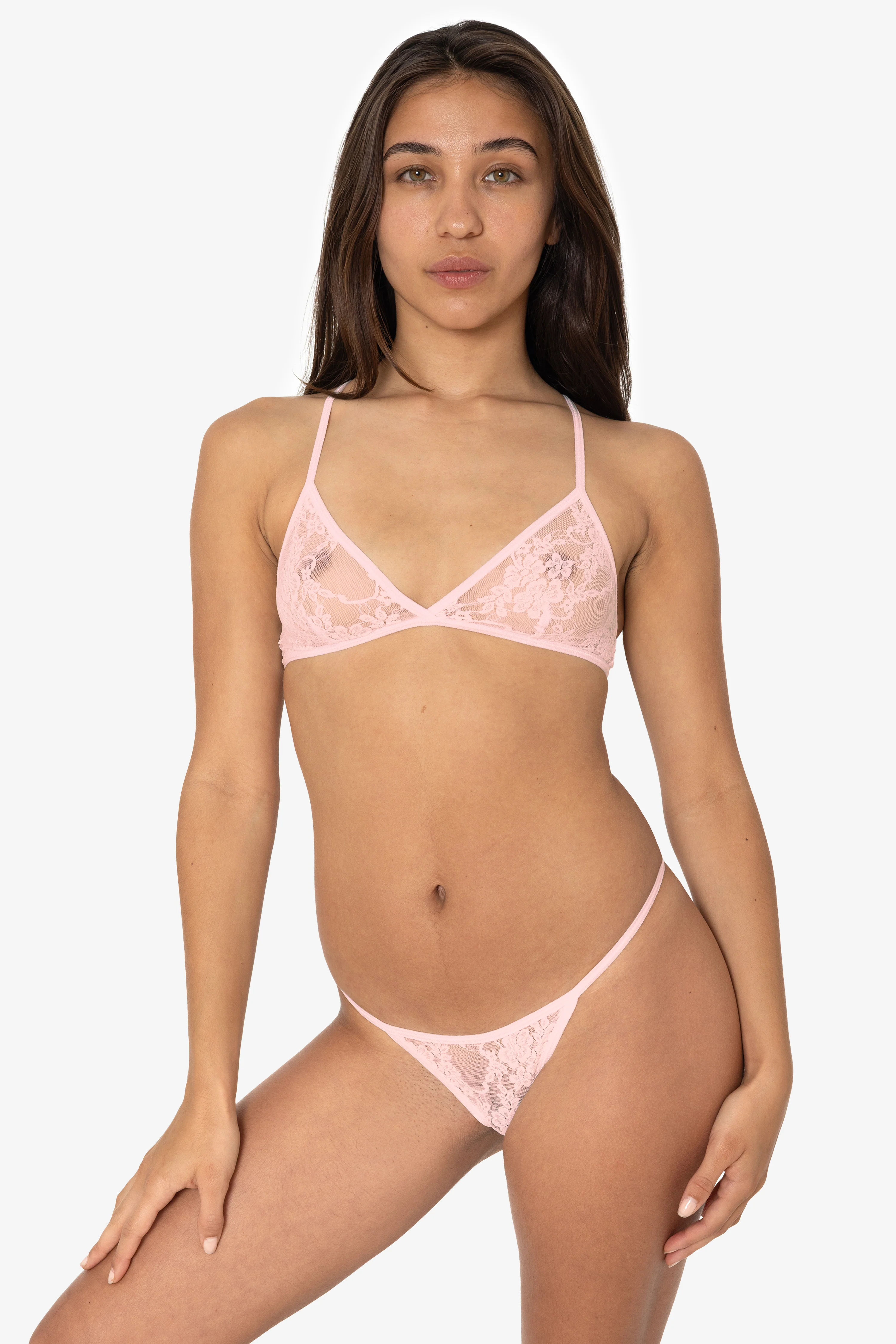 FNS18 - Floral Lace Brazilian Tanga Panty - Image 7