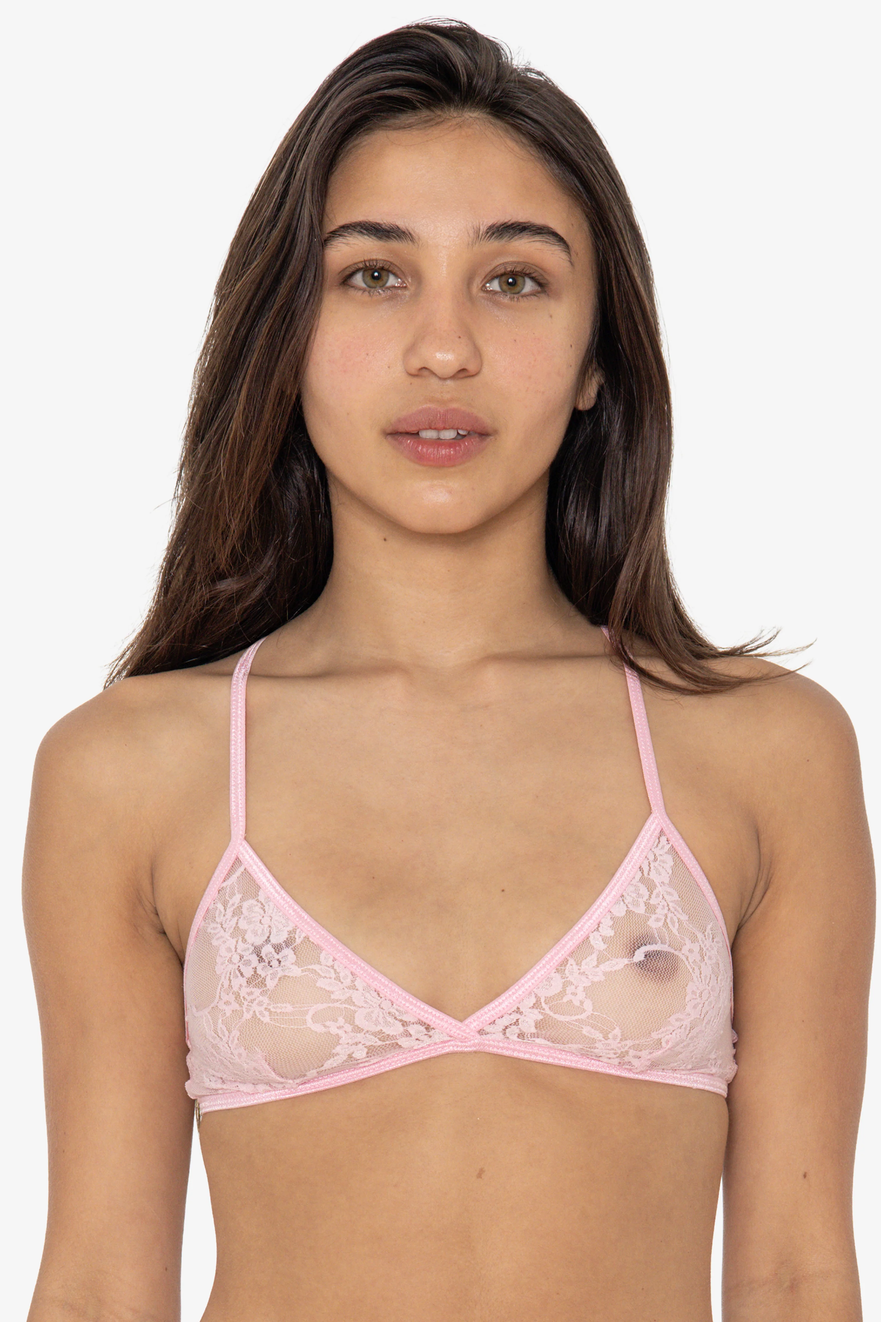 FNS92 - Floral Lace Crossback Bra - Image 11