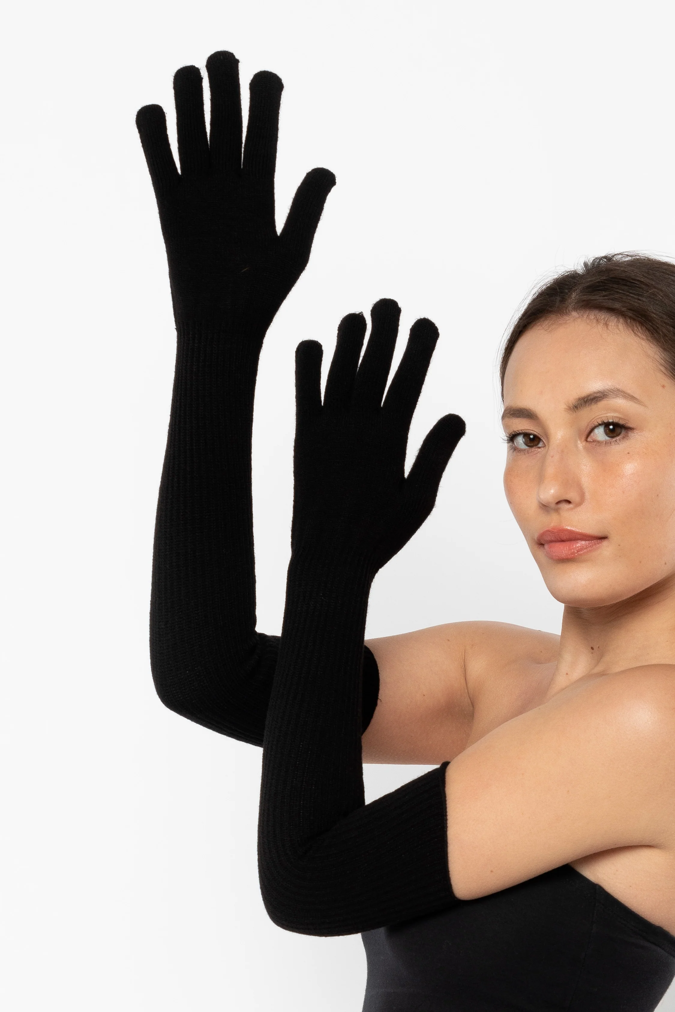 GLOVE02 - Long Unisex Acrylic Gloves - Image 6