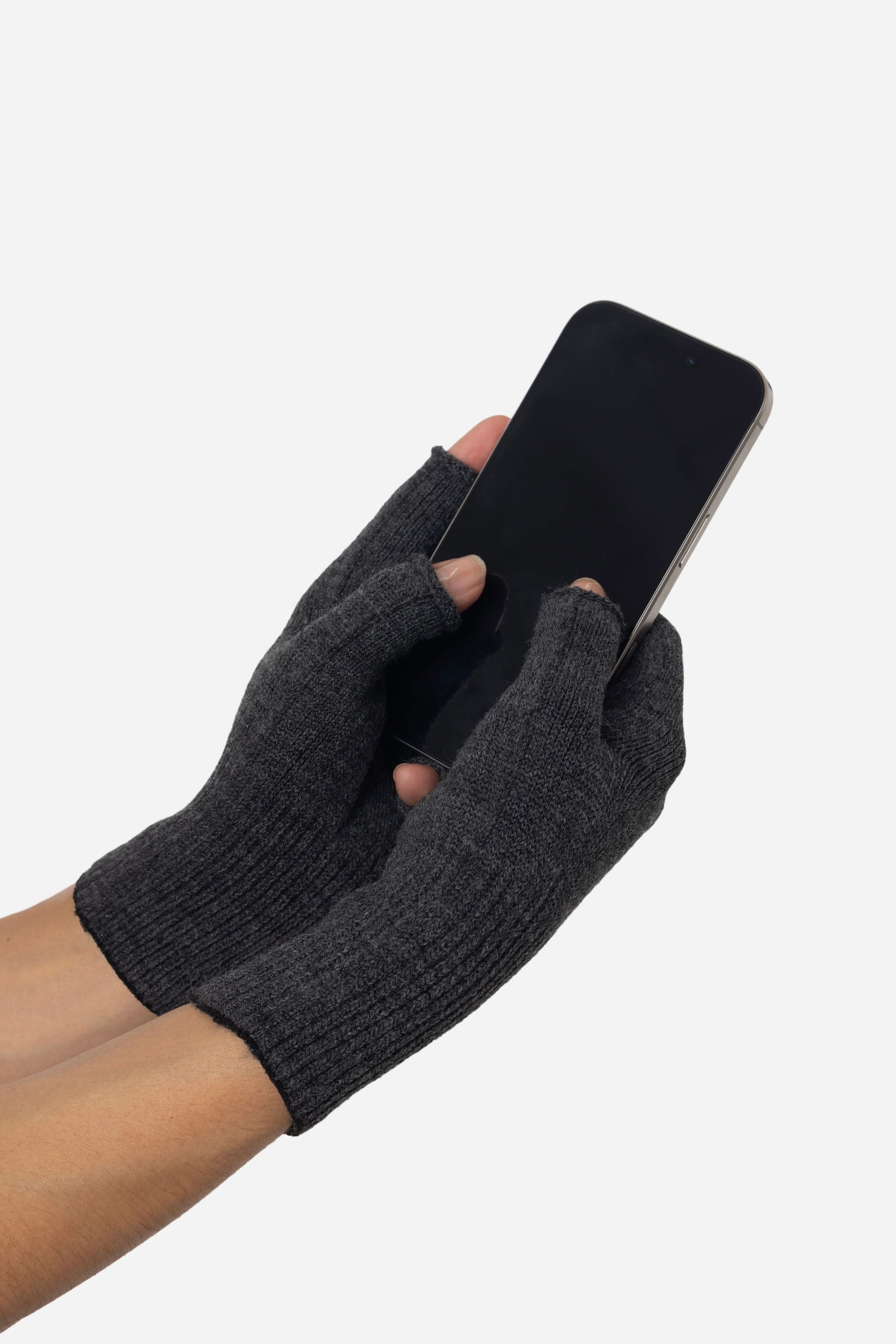 GLOVE03 - Unisex Acrylic Fingerless Gloves - Image 3