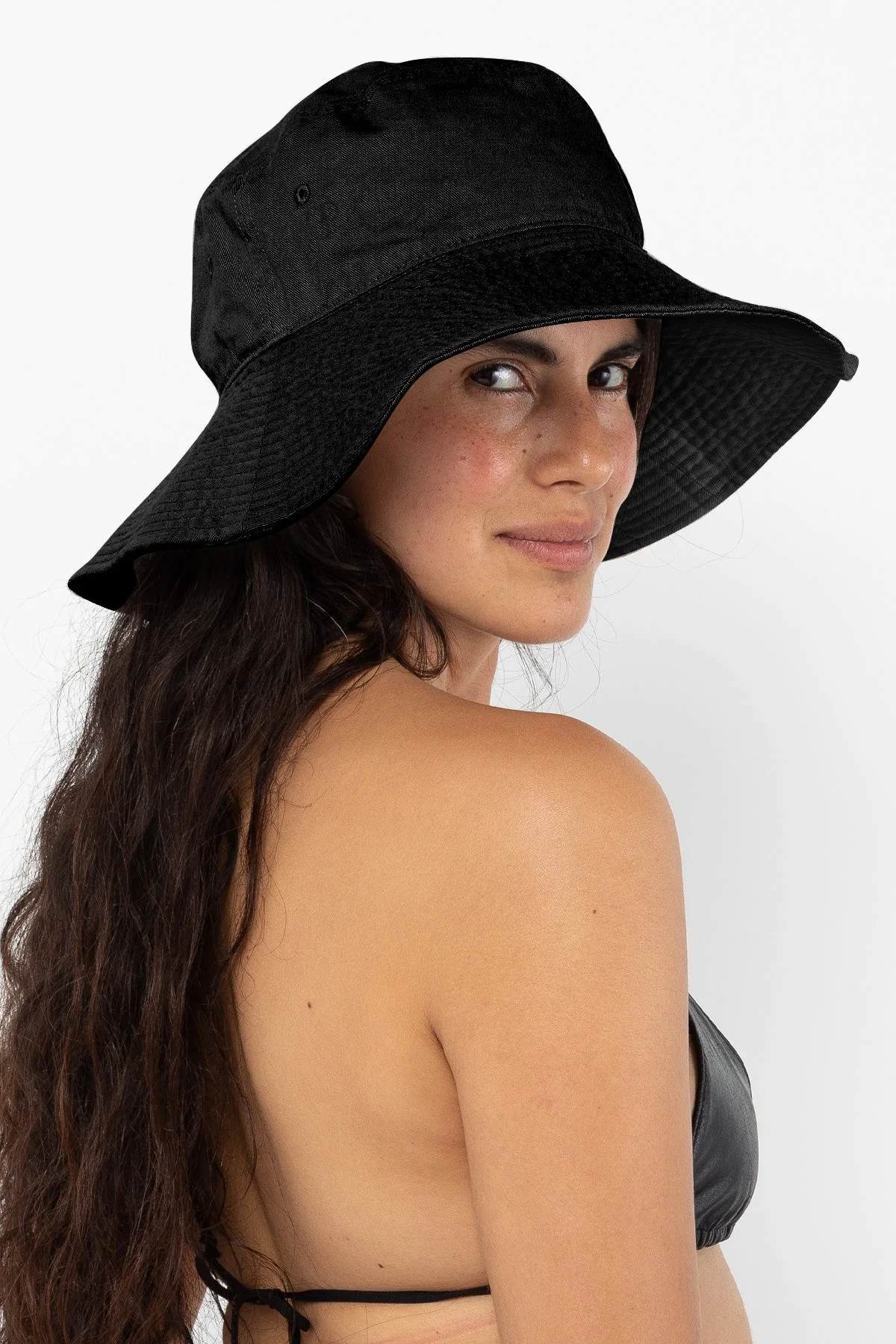 HAT05 - Wide Brim Bucket Hat - Image 5