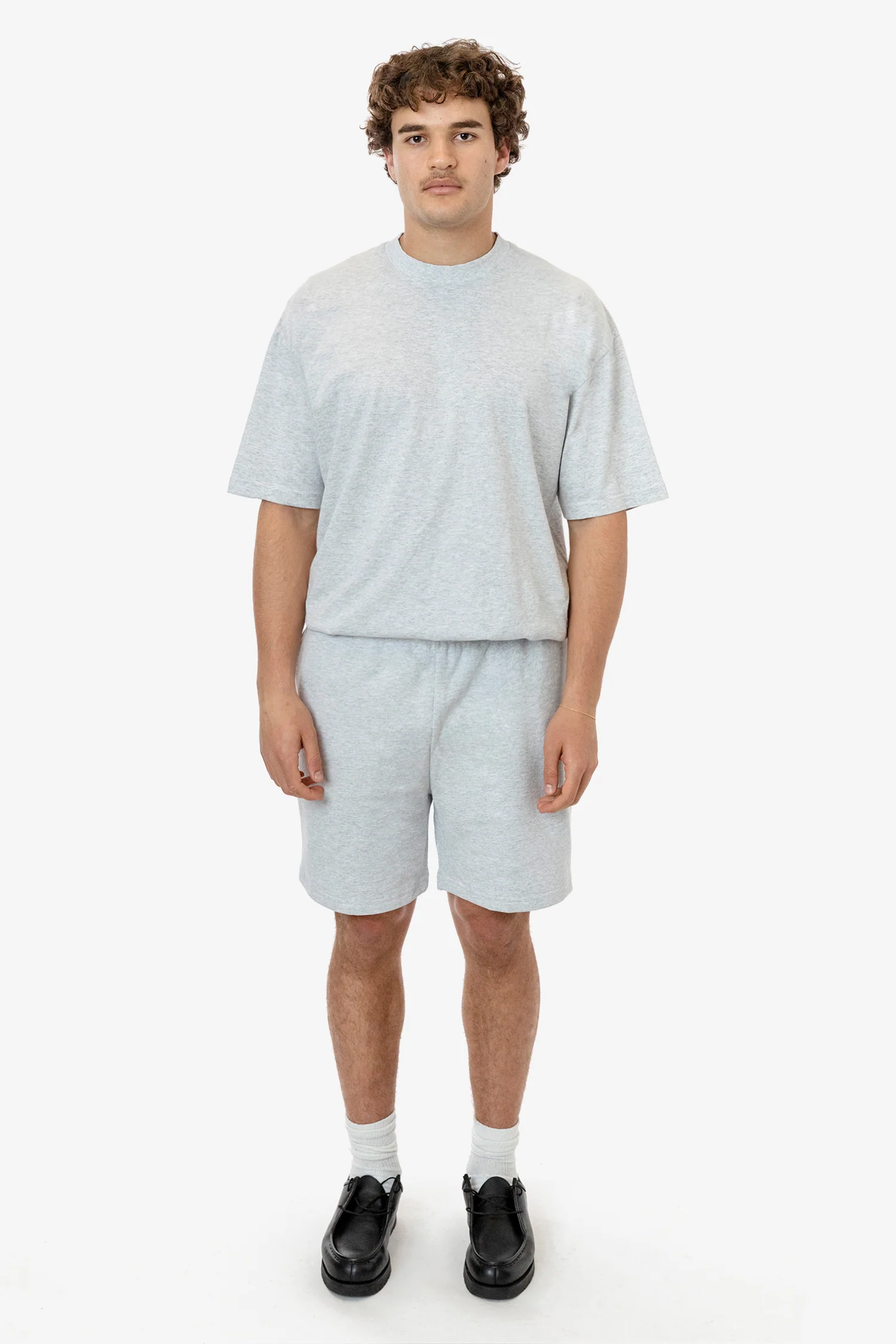 HF-02 - Heavy Fleece Sweat Short (Piece Dye) - Image 3