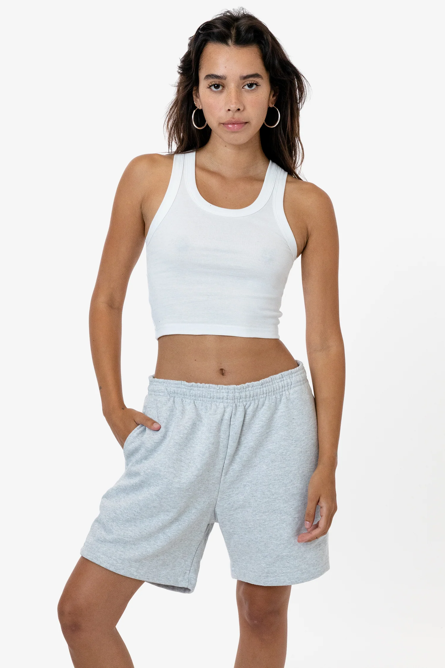 HF-02 - Heavy Fleece Sweat Short (Piece Dye) - Image 4