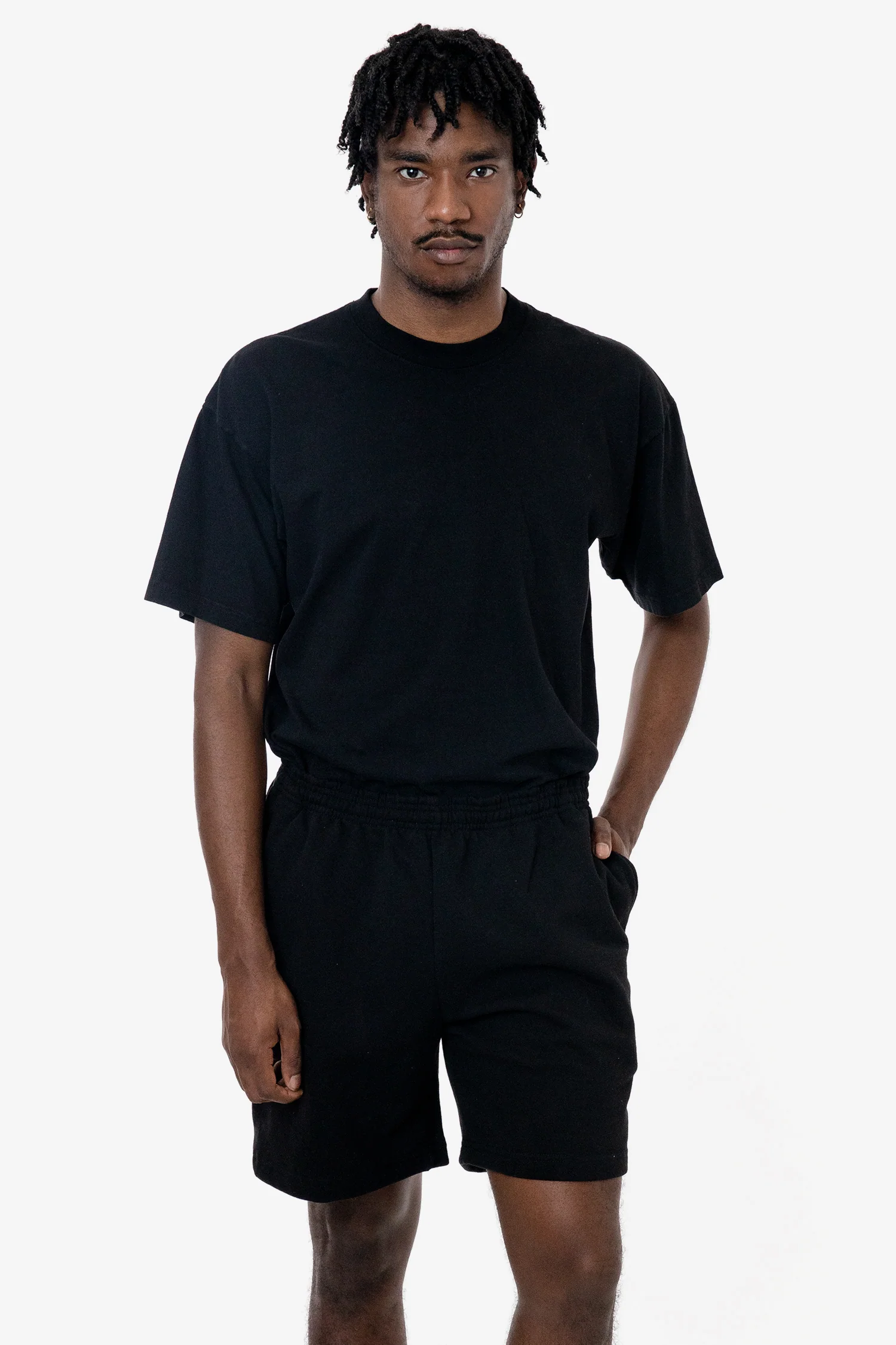 HF-02 - Heavy Fleece Sweat Short (Piece Dye) - Image 5
