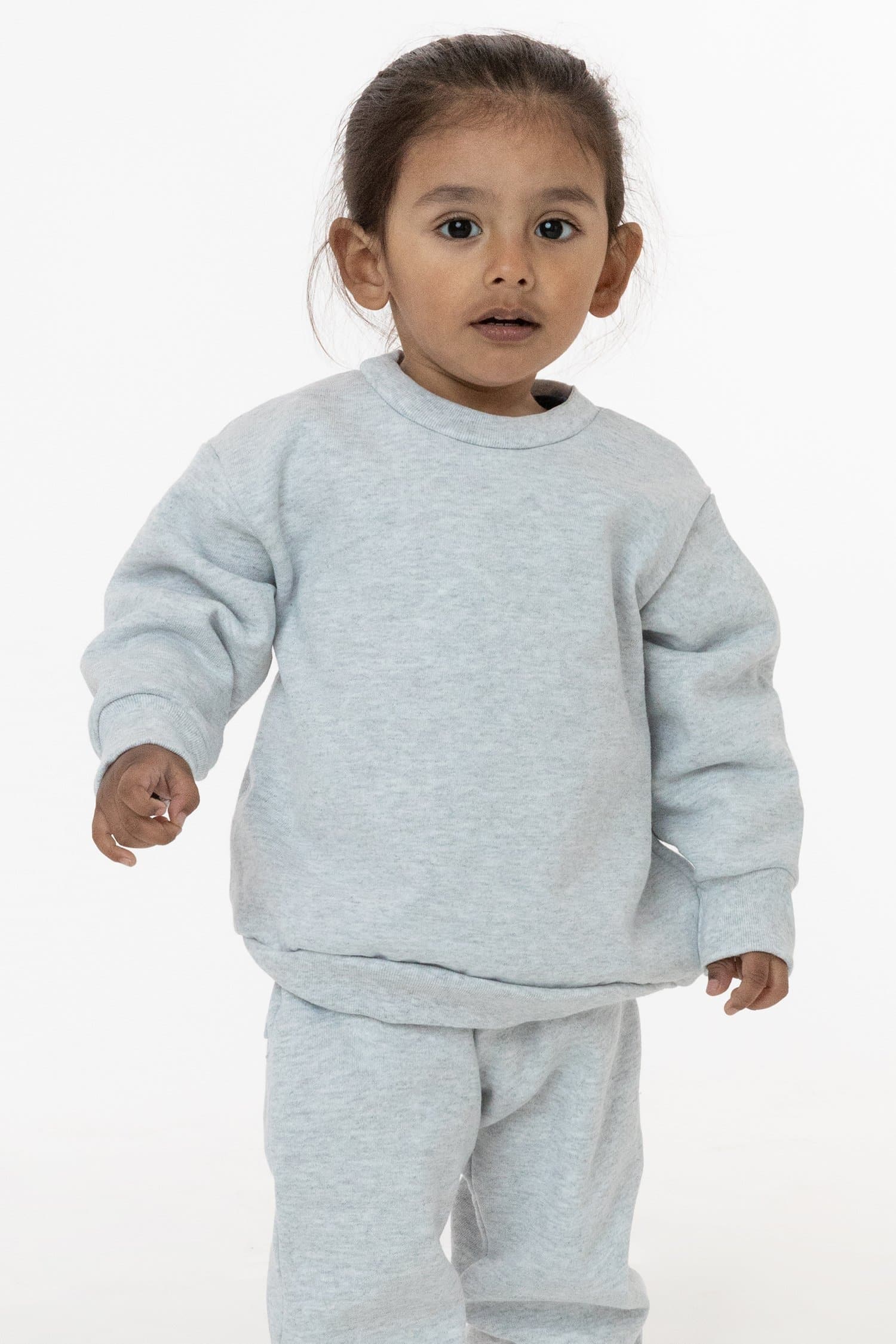 HF-107 - Kids Heavy Fleece Crewneck Sweatshirt - Image 7