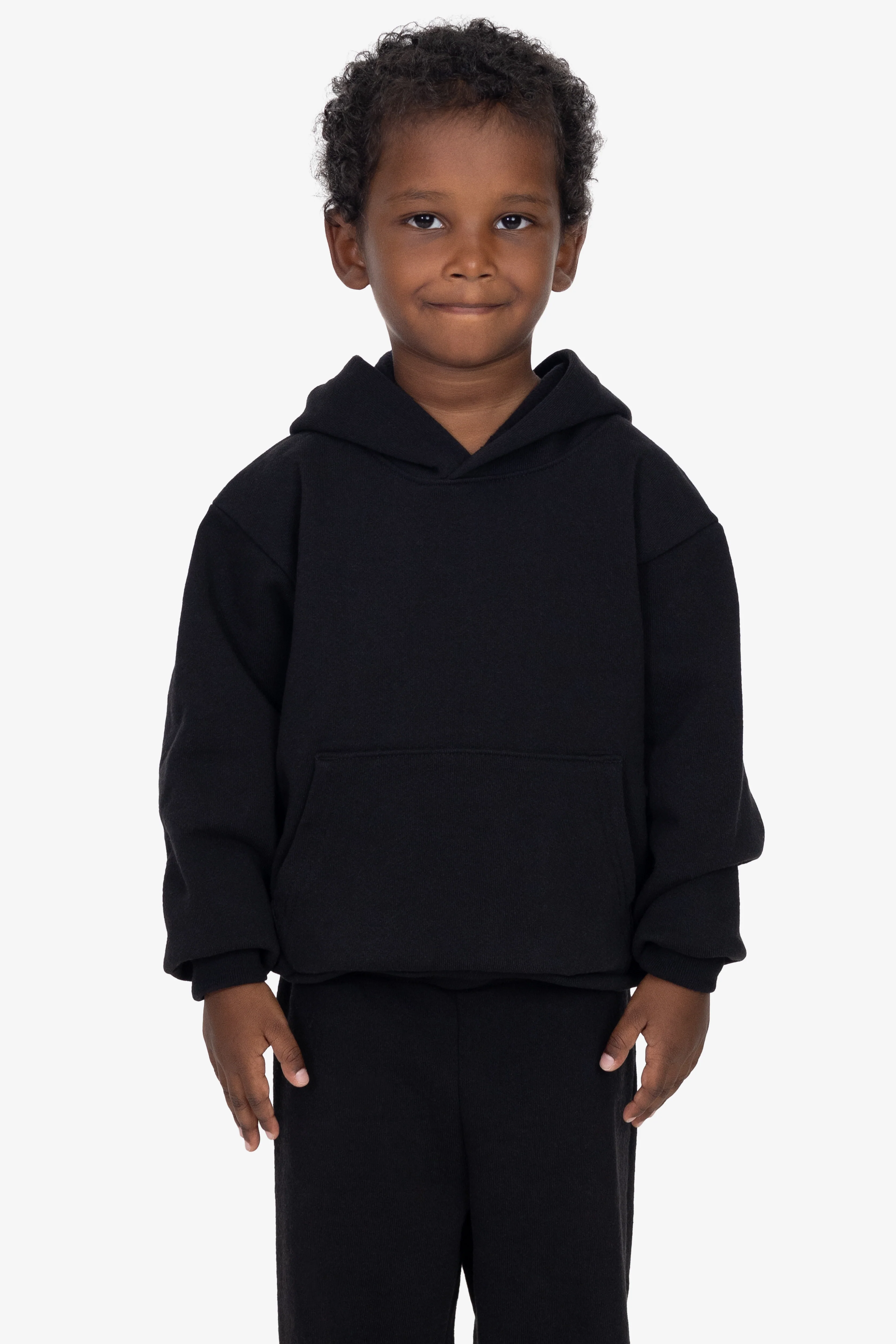 HF-109 - Kids Heavy Fleece Hooded Pullover Sweatshirt - Image 2