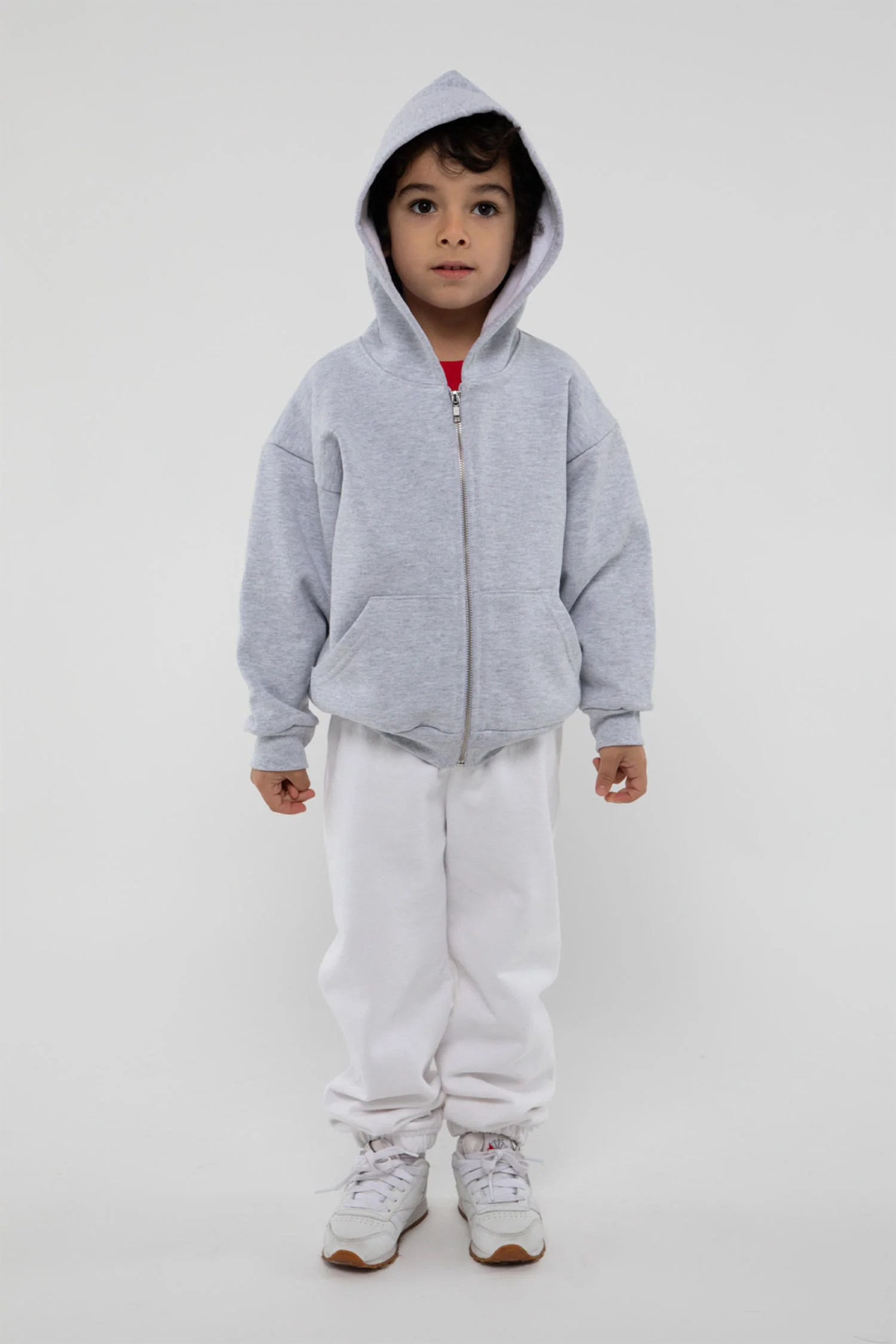 HF-110 - Kids 14oz Heavy Fleece Zip-Up Hoodie - Image 7