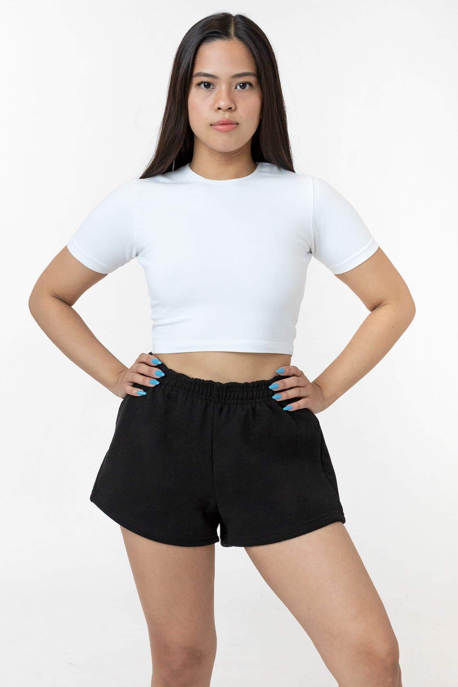 HF-314 - Heavy Fleece Short Sweat Shorts (Piece Dye) - Image 2