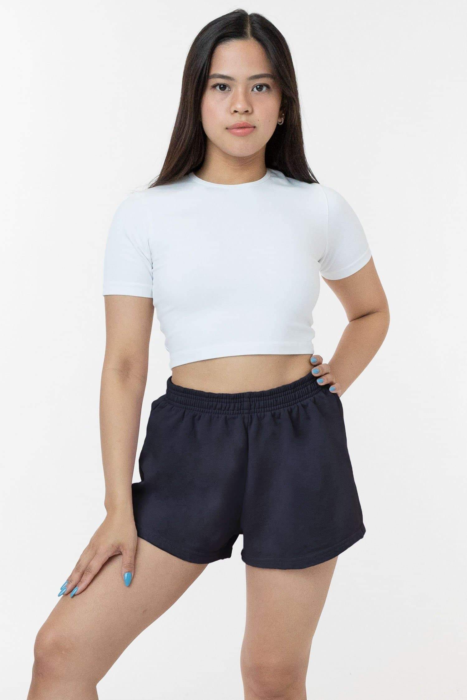 HF-314 - Heavy Fleece Short Sweat Shorts (Piece Dye) - Image 3