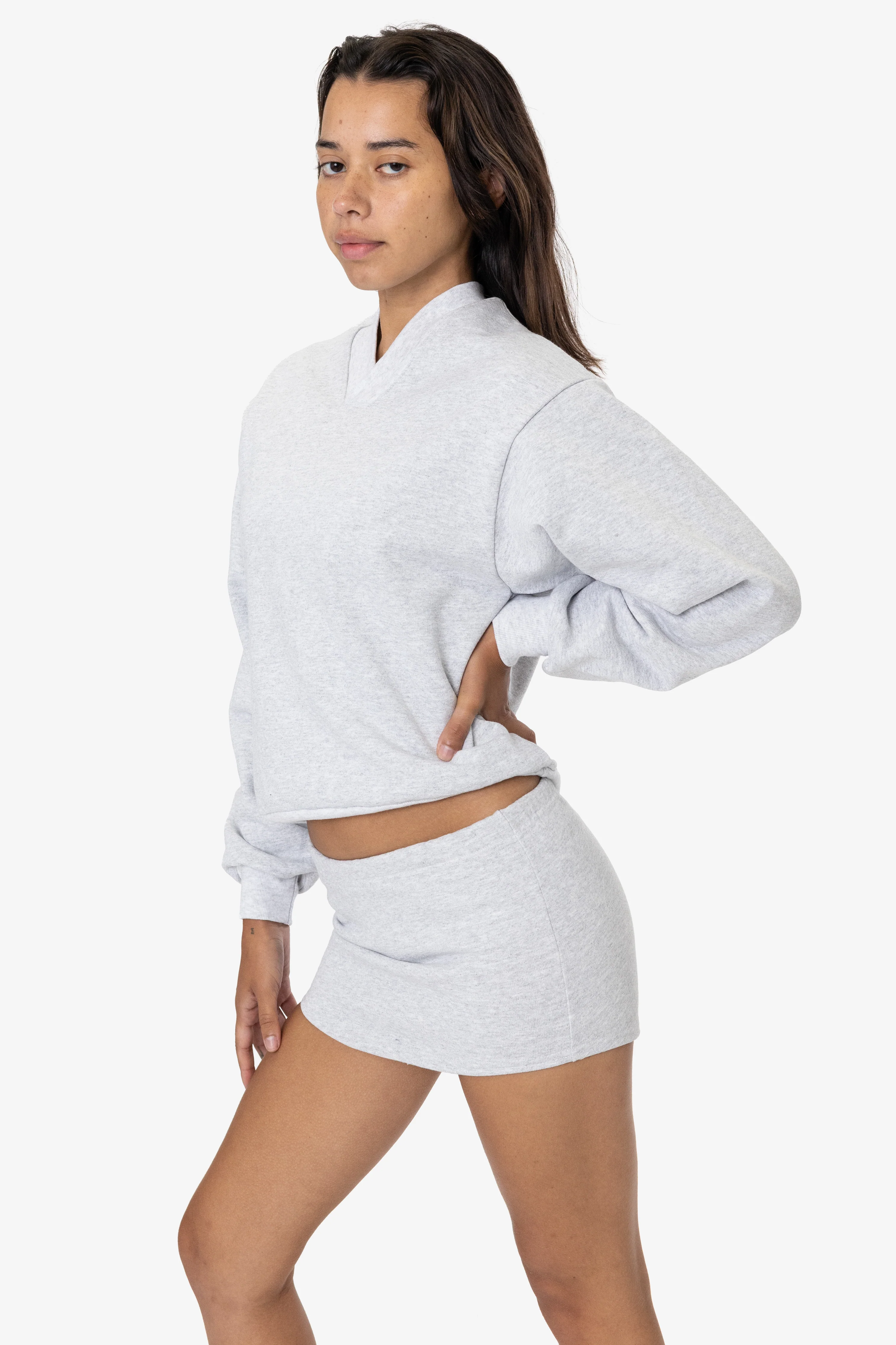 HF-385 - Heavy Fleece Mini Skirt - Image 3