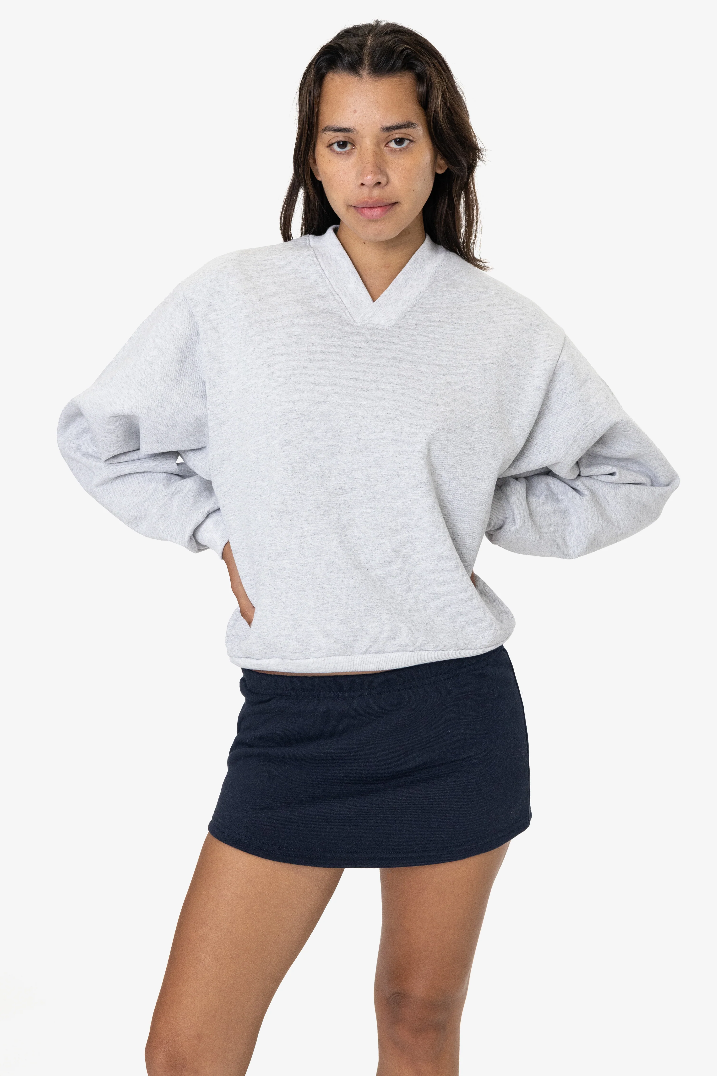 HF-385 - Heavy Fleece Mini Skirt - Image 4