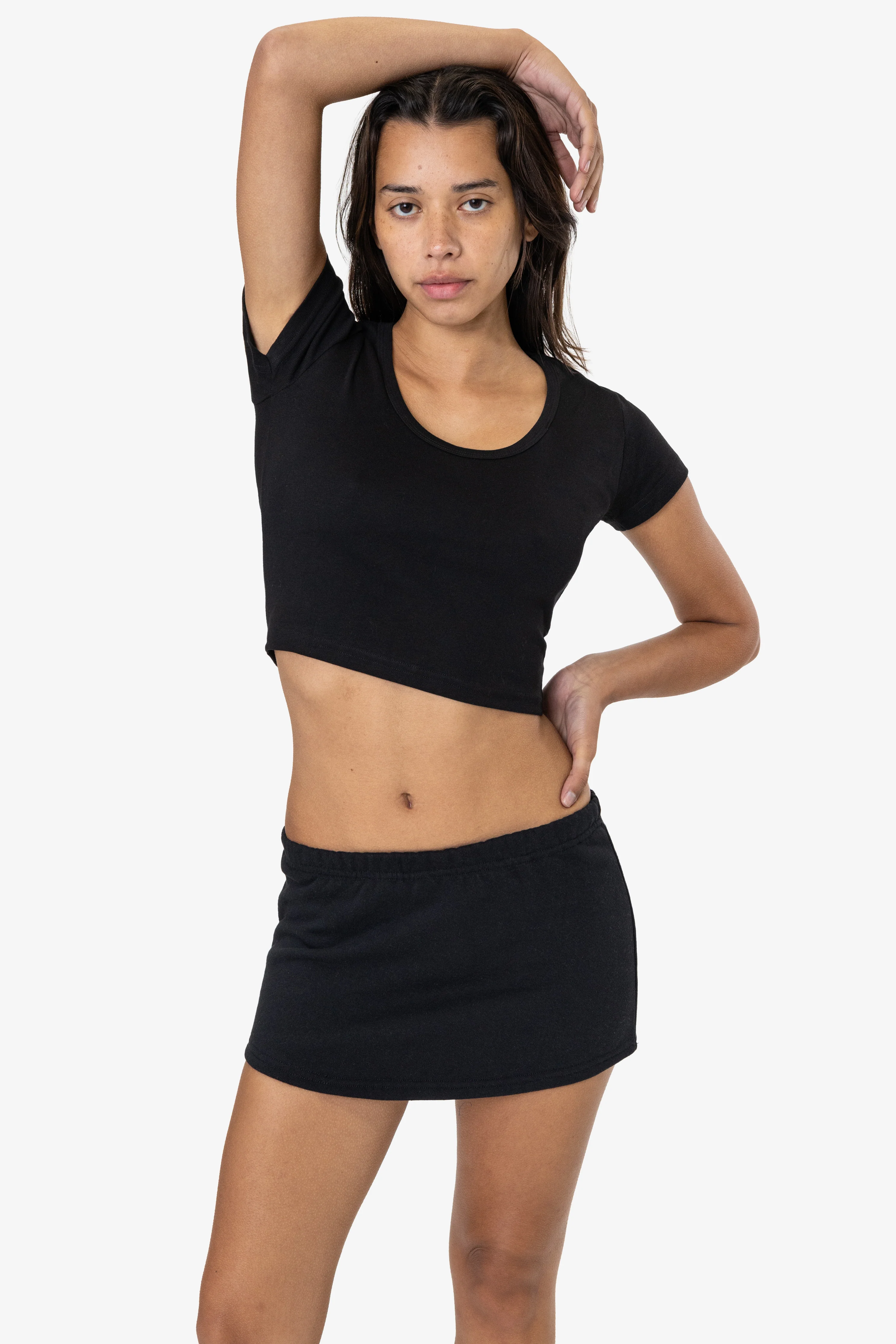 HF-385 - Heavy Fleece Mini Skirt - Image 5
