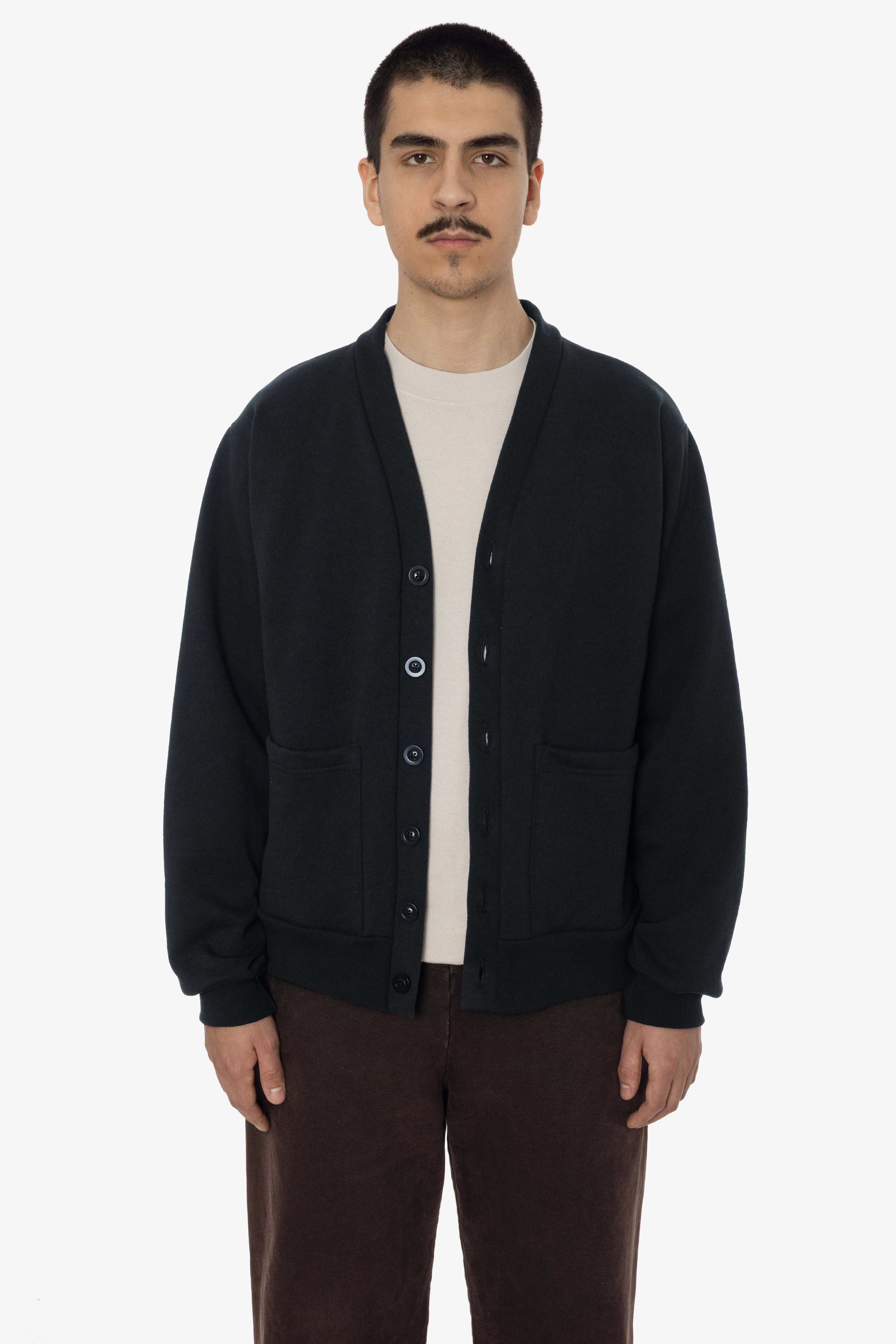 HF-43 - Heavy Fleece Cardigan - Image 6