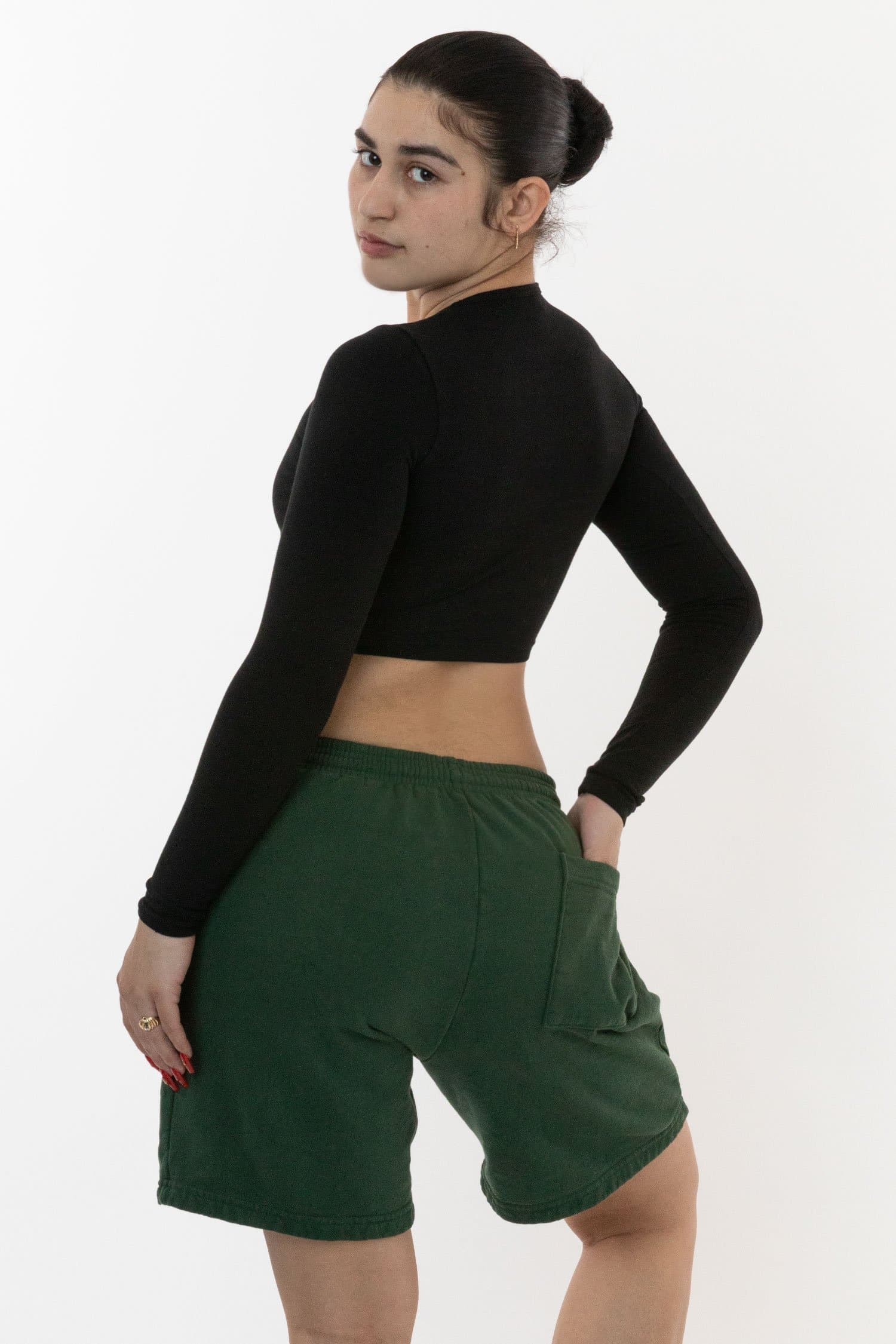 HF02 - Heavy Fleece Sweat Short (Garment Dye) - Image 16