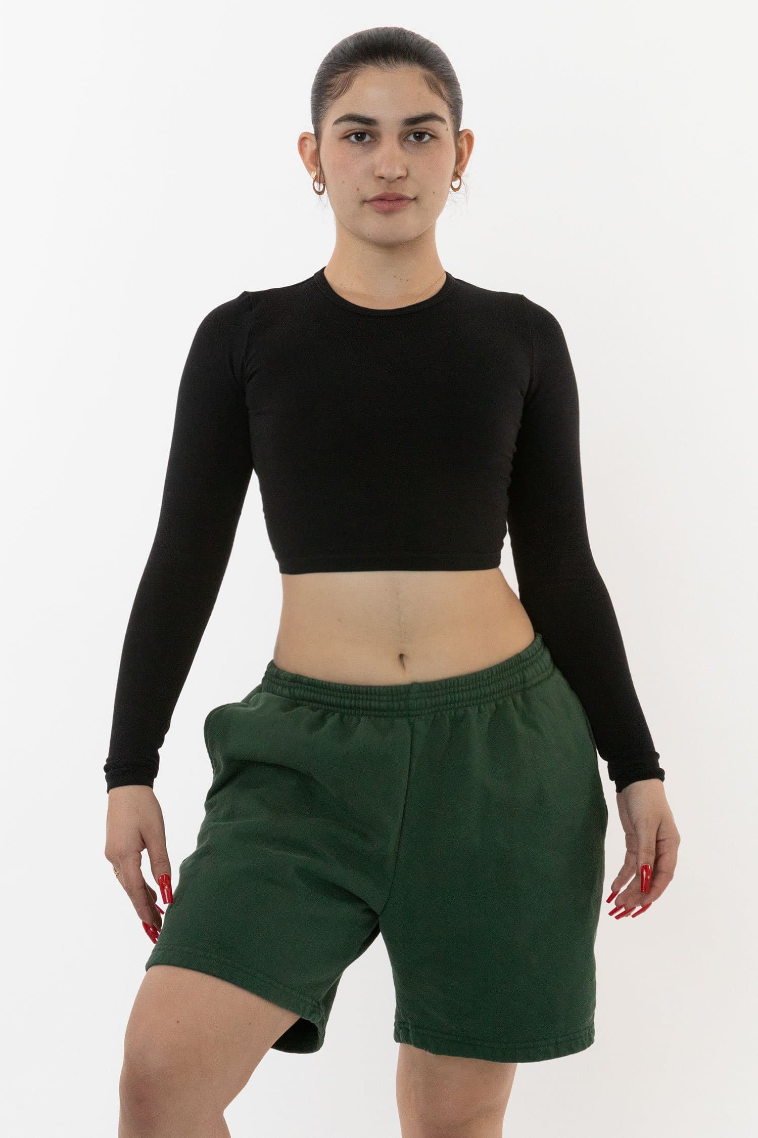 HF02 - Heavy Fleece Sweat Short (Garment Dye) - Image 17