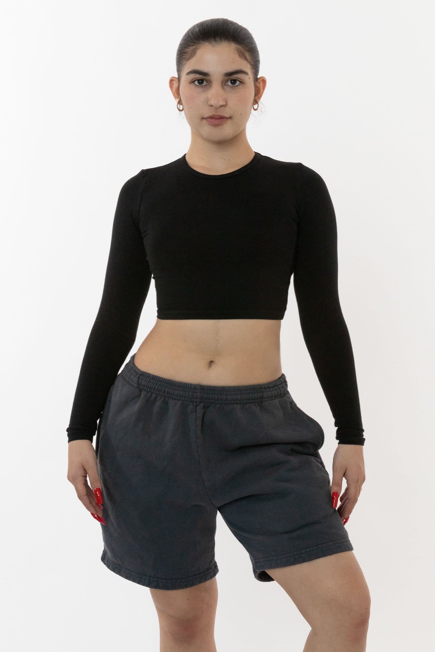 HF02 - Heavy Fleece Sweat Short (Garment Dye) - Image 23