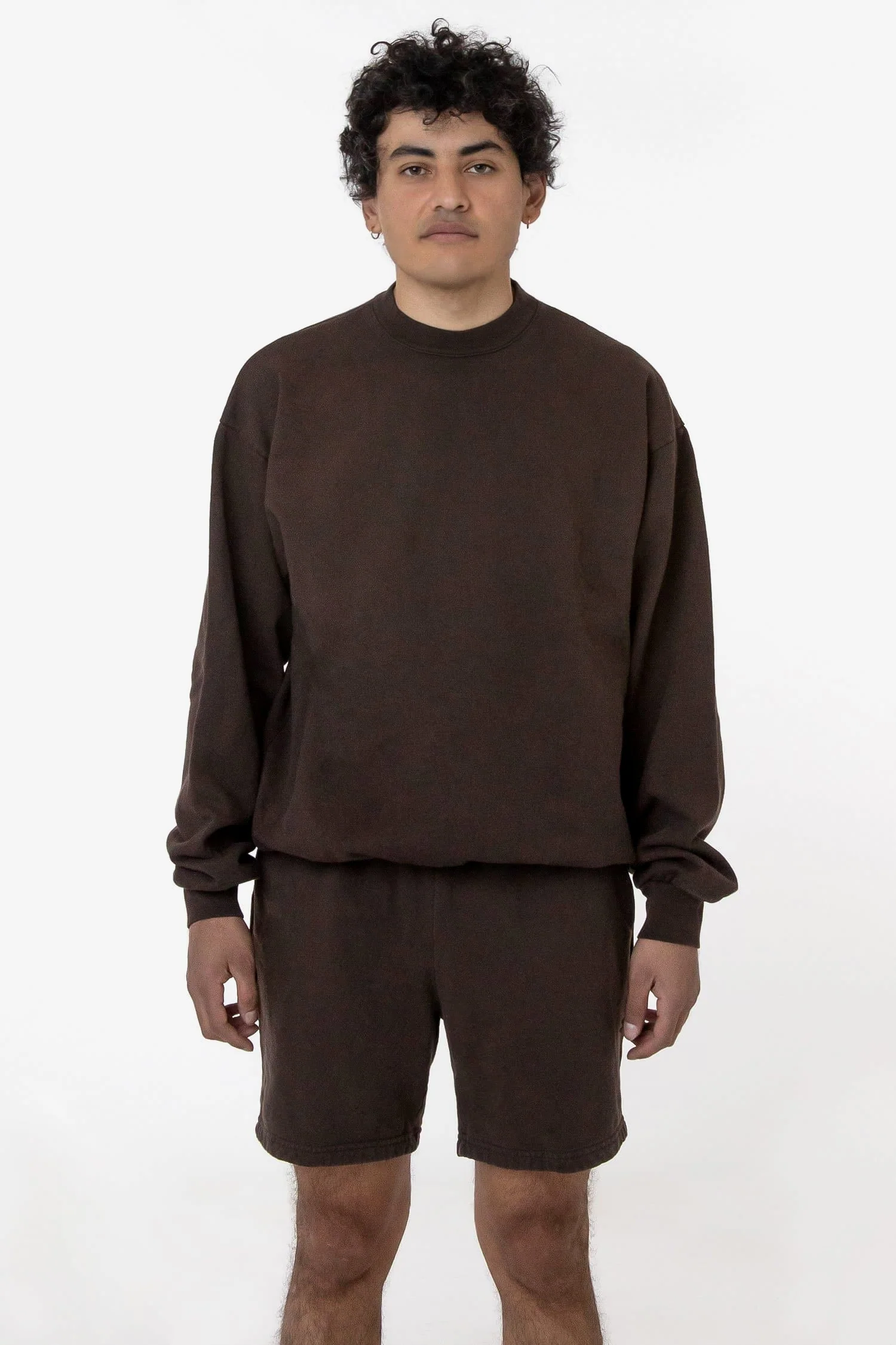 HF02 - Heavy Fleece Sweat Short (Garment Dye) - Image 3