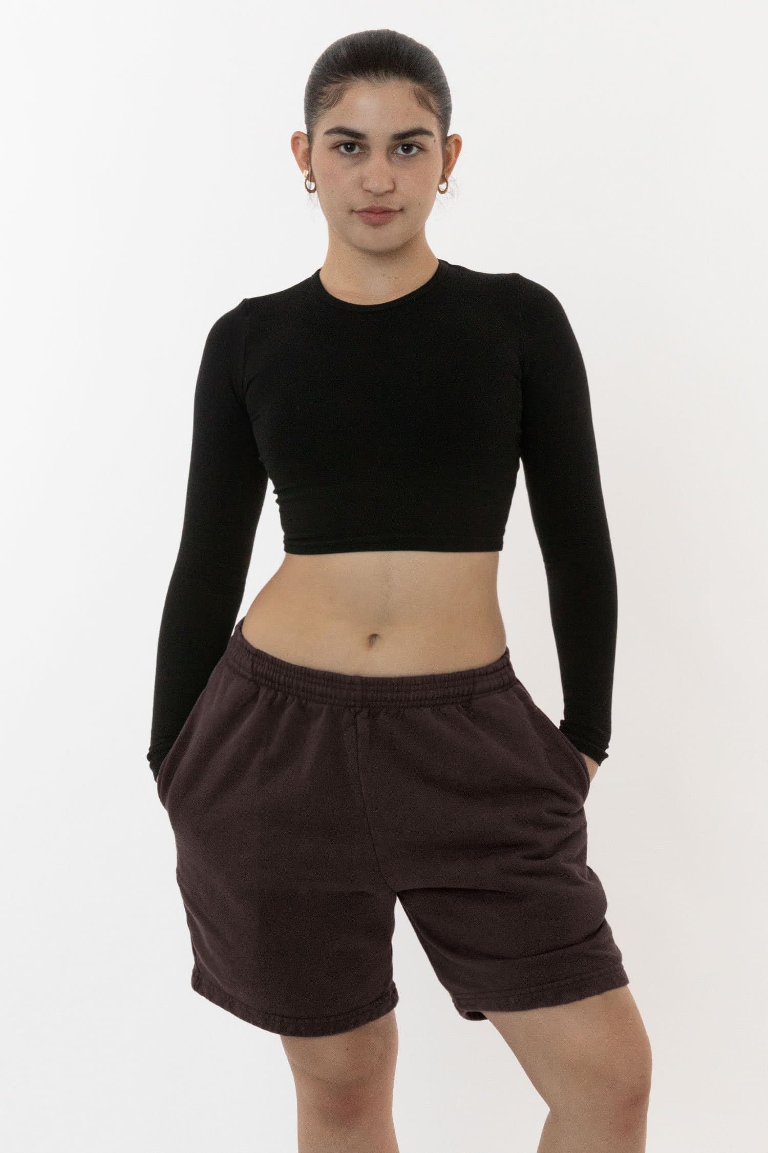 HF02 - Heavy Fleece Sweat Short (Garment Dye) - Image 4