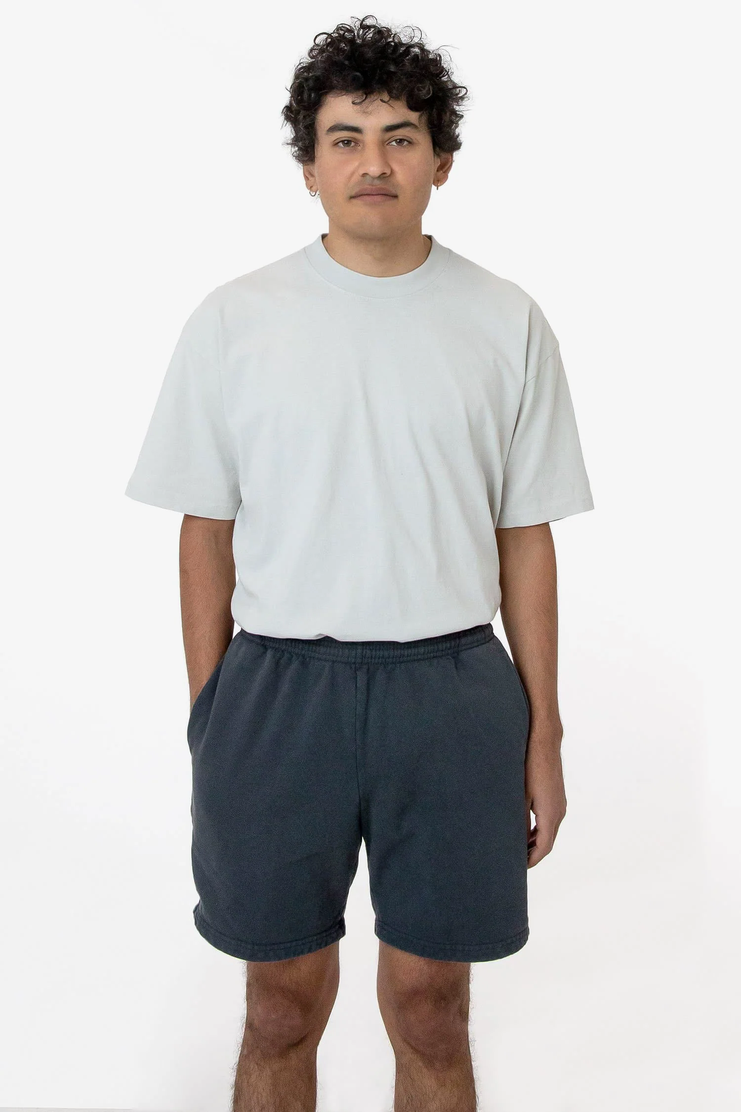HF02 - Heavy Fleece Sweat Short (Garment Dye) - Image 5