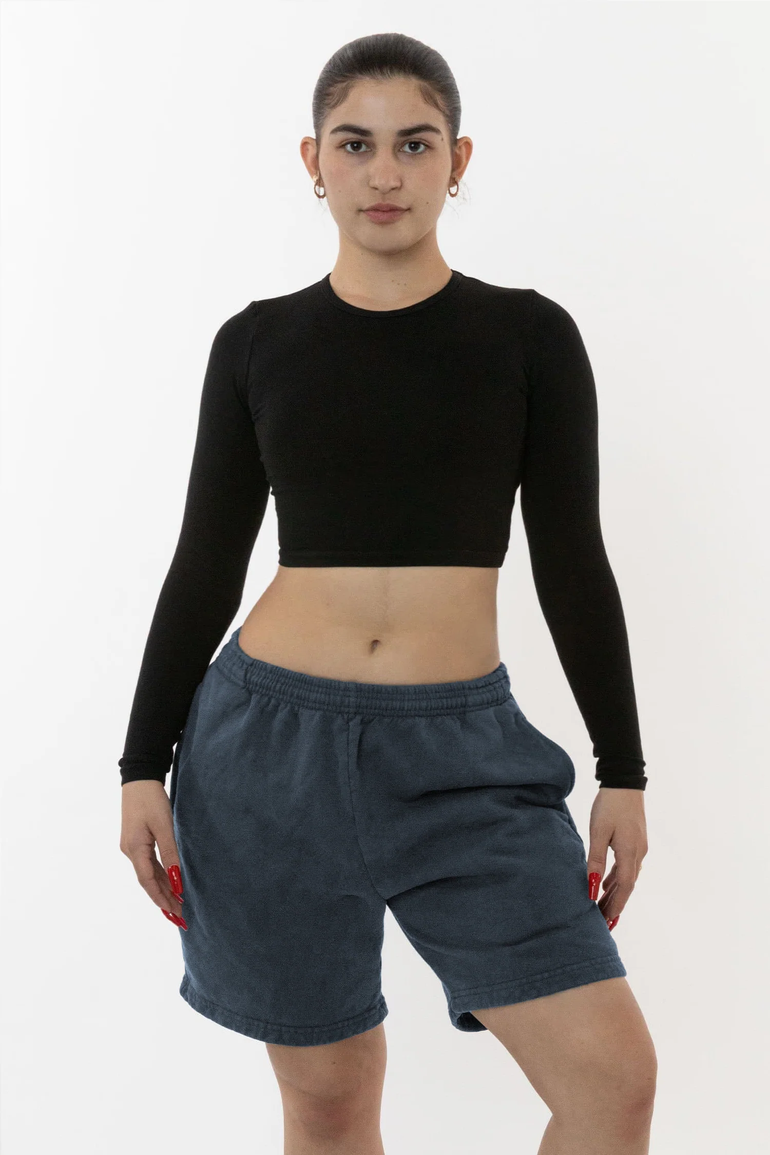 HF02 - Heavy Fleece Sweat Short (Garment Dye) - Image 6