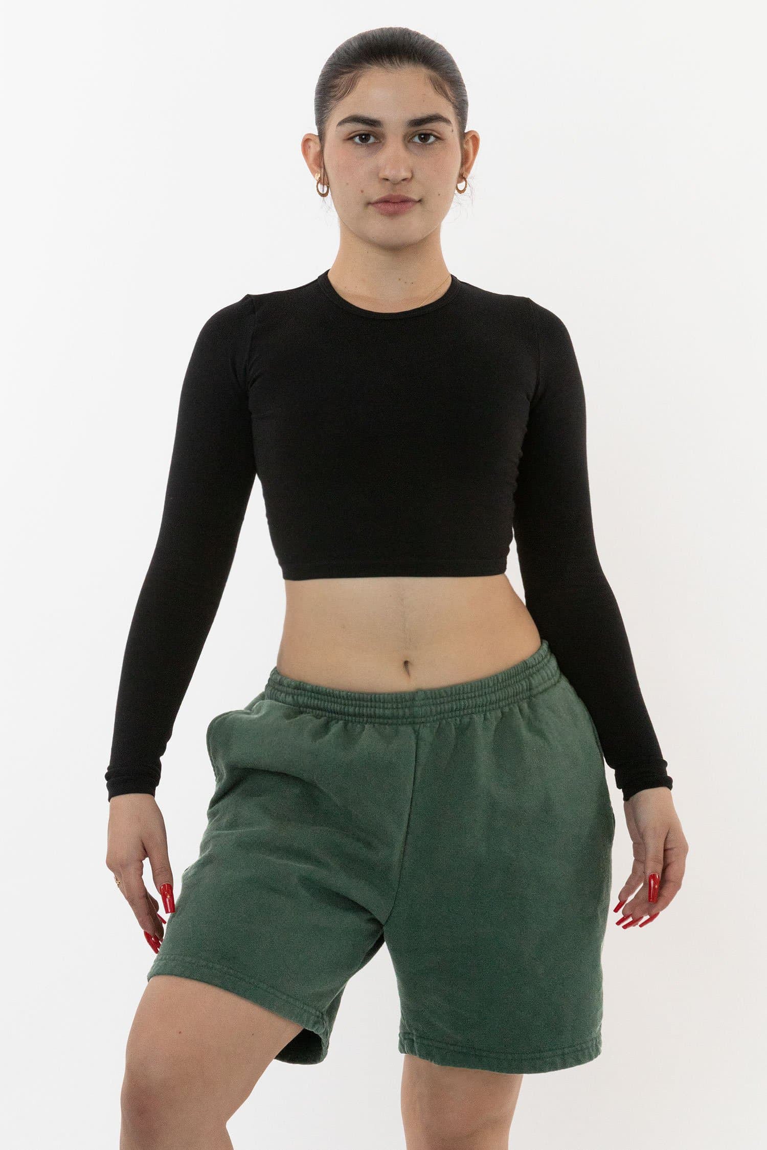 HF02 - Heavy Fleece Sweat Short (Garment Dye) - Image 9