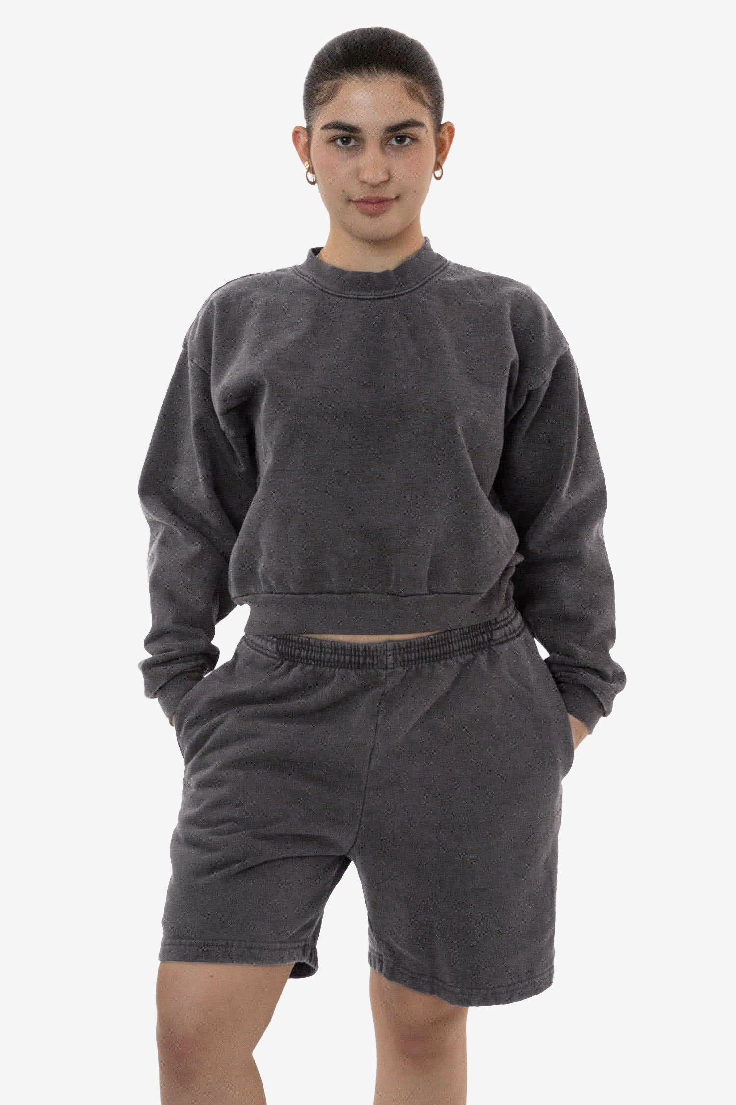 HF02 - Heavy Fleece Sweat Short (Pigment Dye) - Image 3