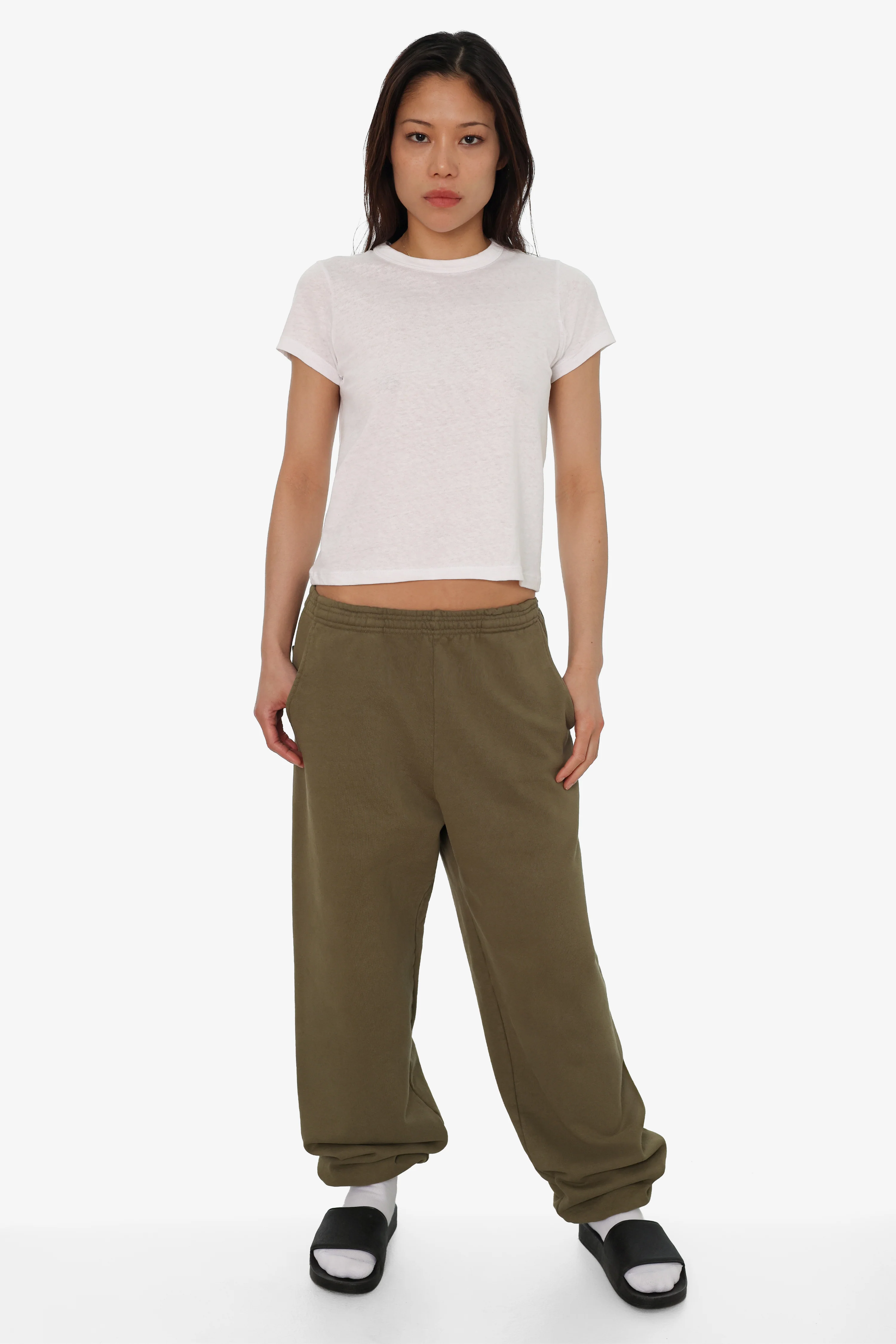 HF04 - Heavy Fleece Sweatpants (Garment Dye) - Image 5