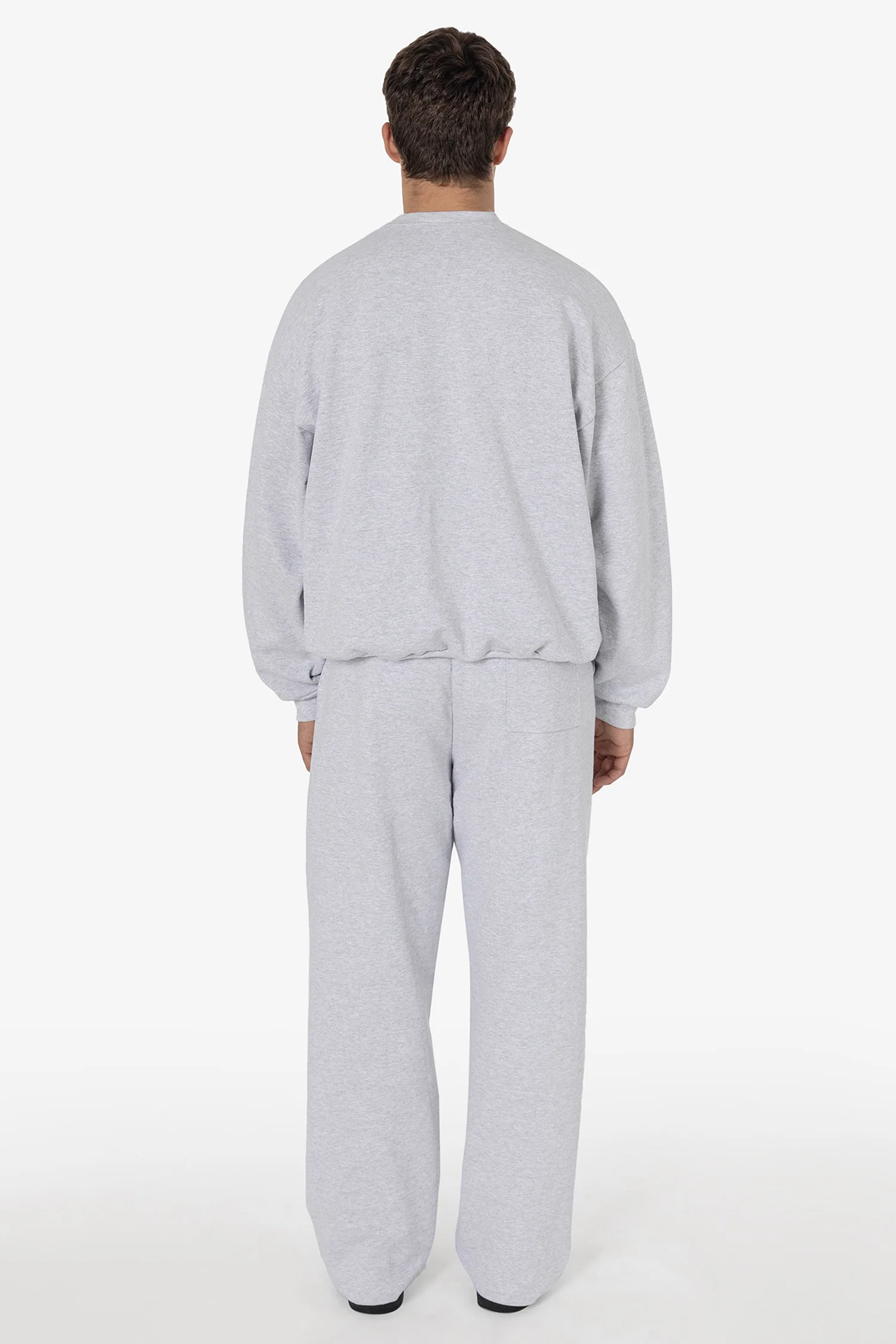 HF05 - Heavy Fleece Wide Leg Sweatpants (Piece Dye) - Image 11