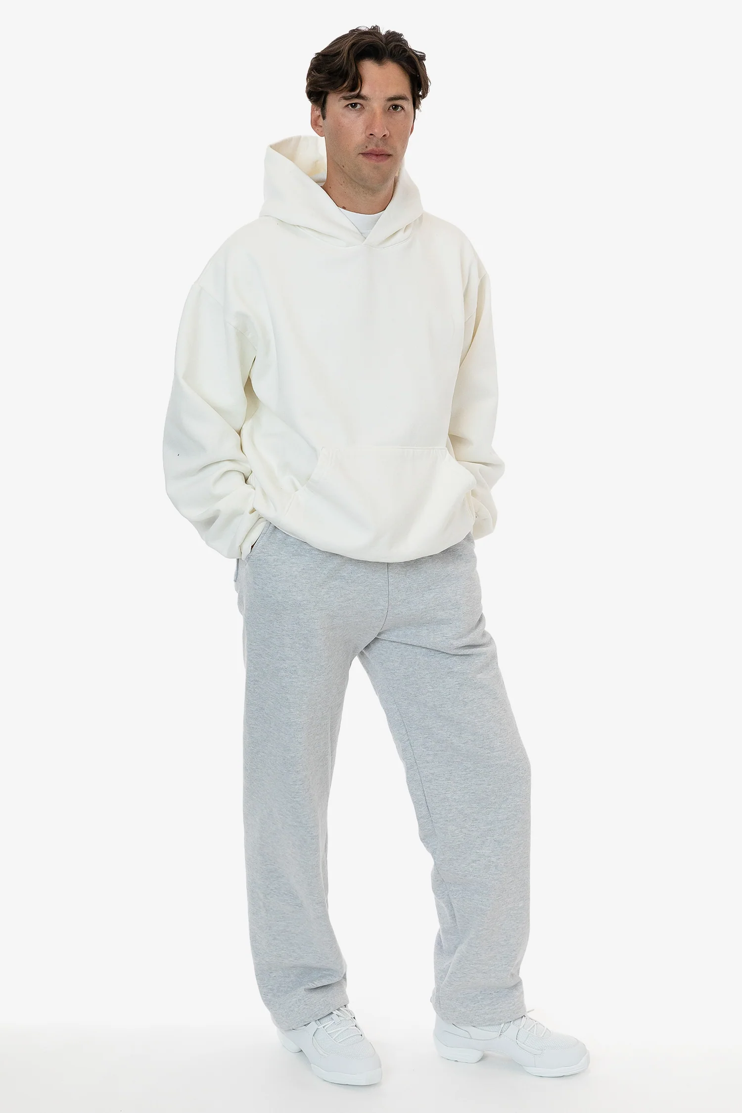 HF05 - Heavy Fleece Wide Leg Sweatpants (Piece Dye) - Image 13