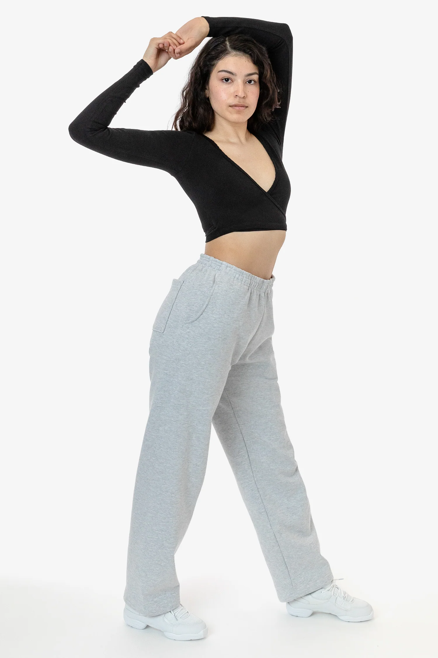 HF05 - Heavy Fleece Wide Leg Sweatpants (Piece Dye) - Image 21