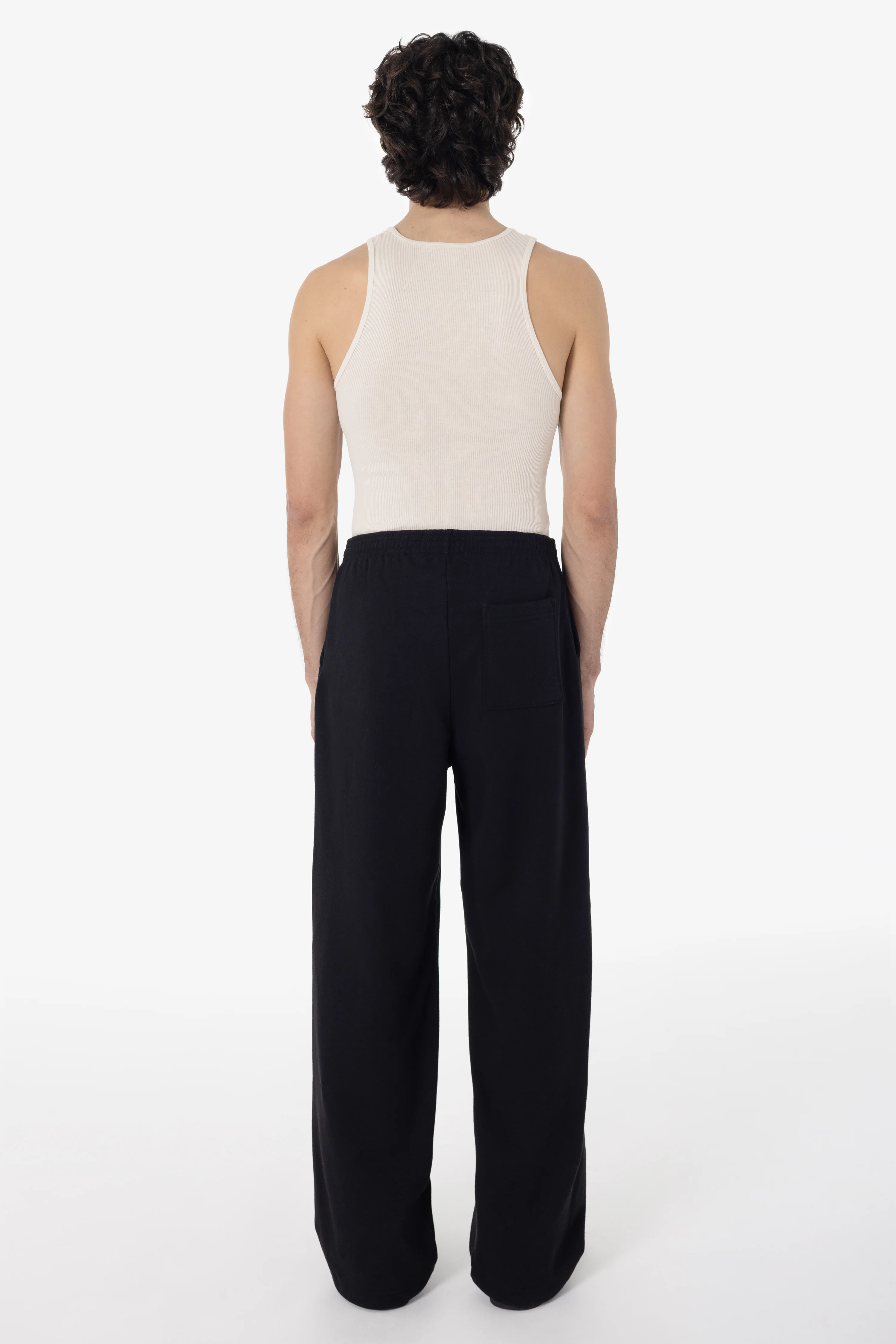 HF05 - Heavy Fleece Wide Leg Sweatpants (Piece Dye) - Image 9