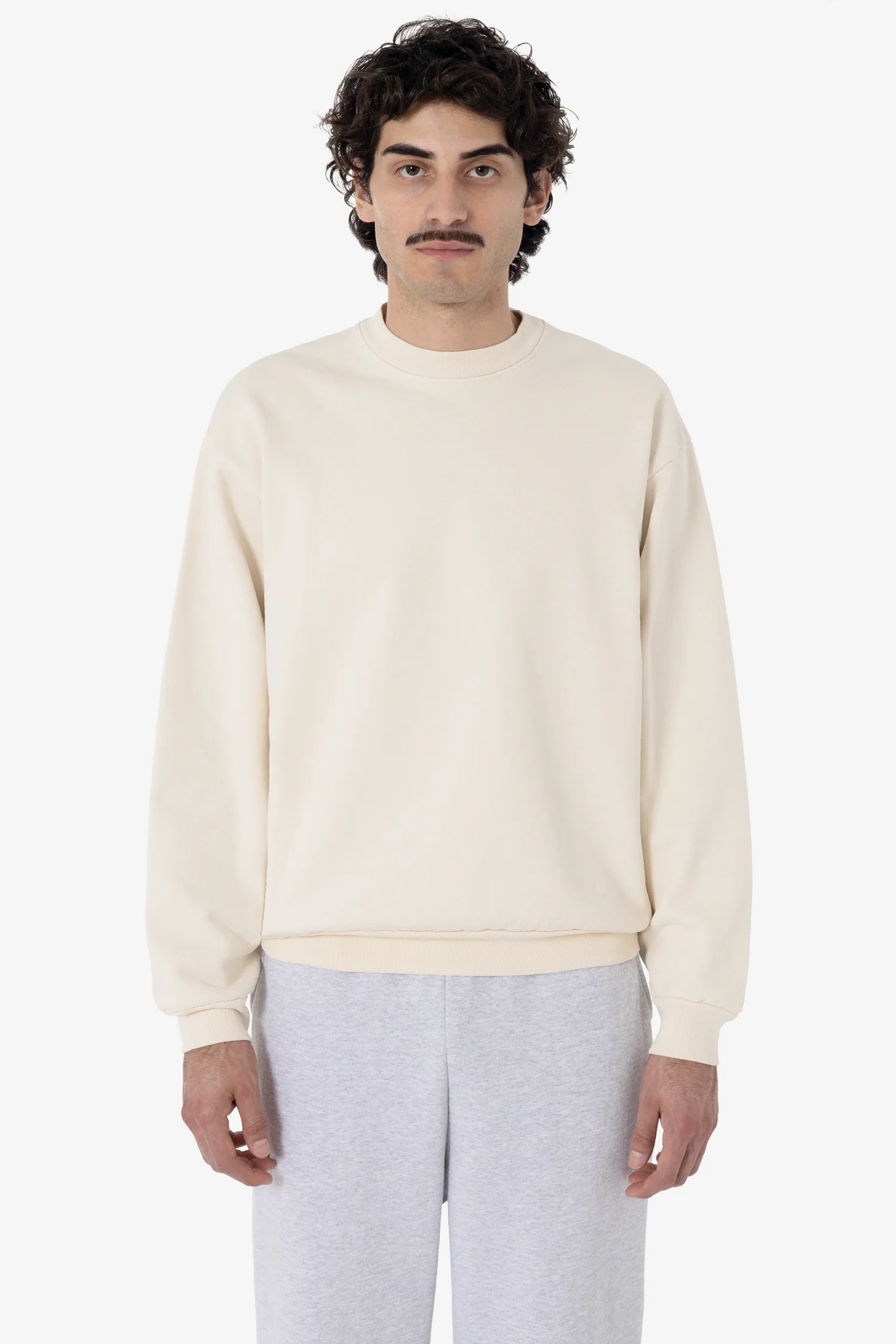 HF07 - Heavy Fleece Crewneck Sweatshirt (Garment Dye) - Image 11