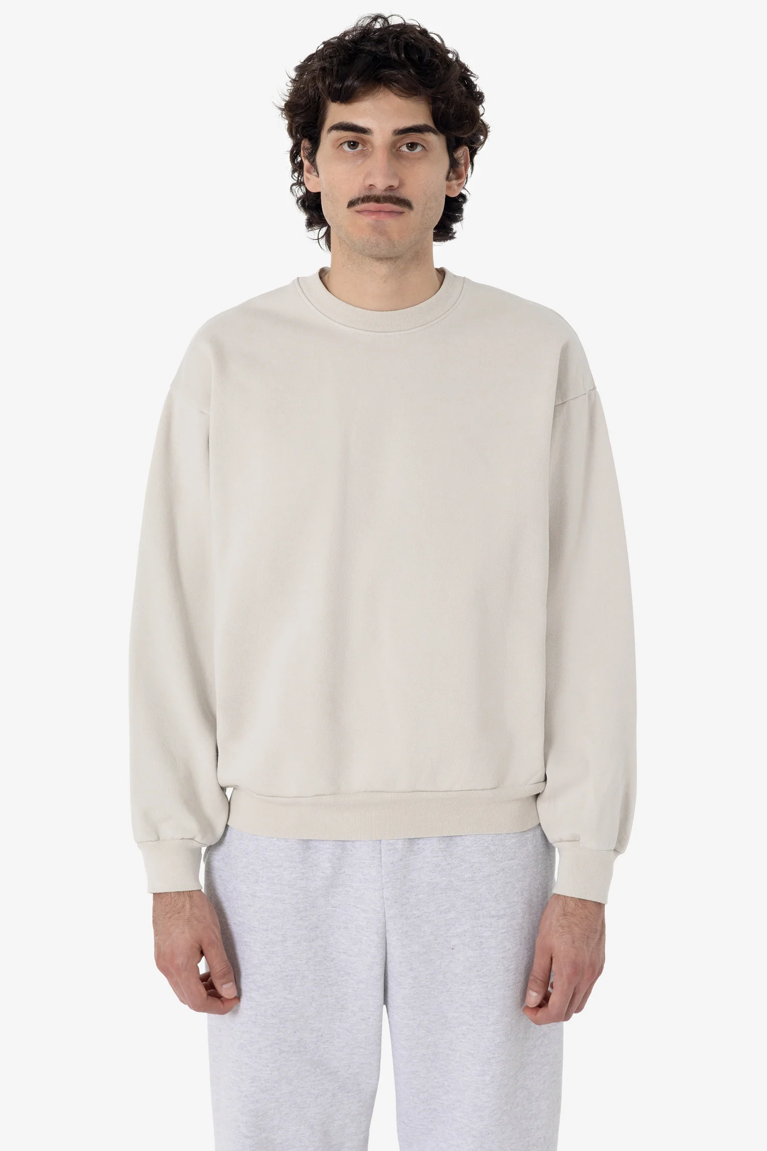 HF07 - Heavy Fleece Crewneck Sweatshirt (Garment Dye) - Image 13