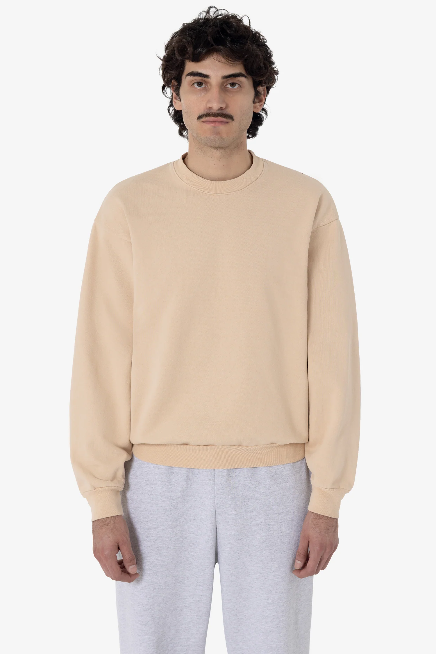 HF07 - Heavy Fleece Crewneck Sweatshirt (Garment Dye) - Image 15