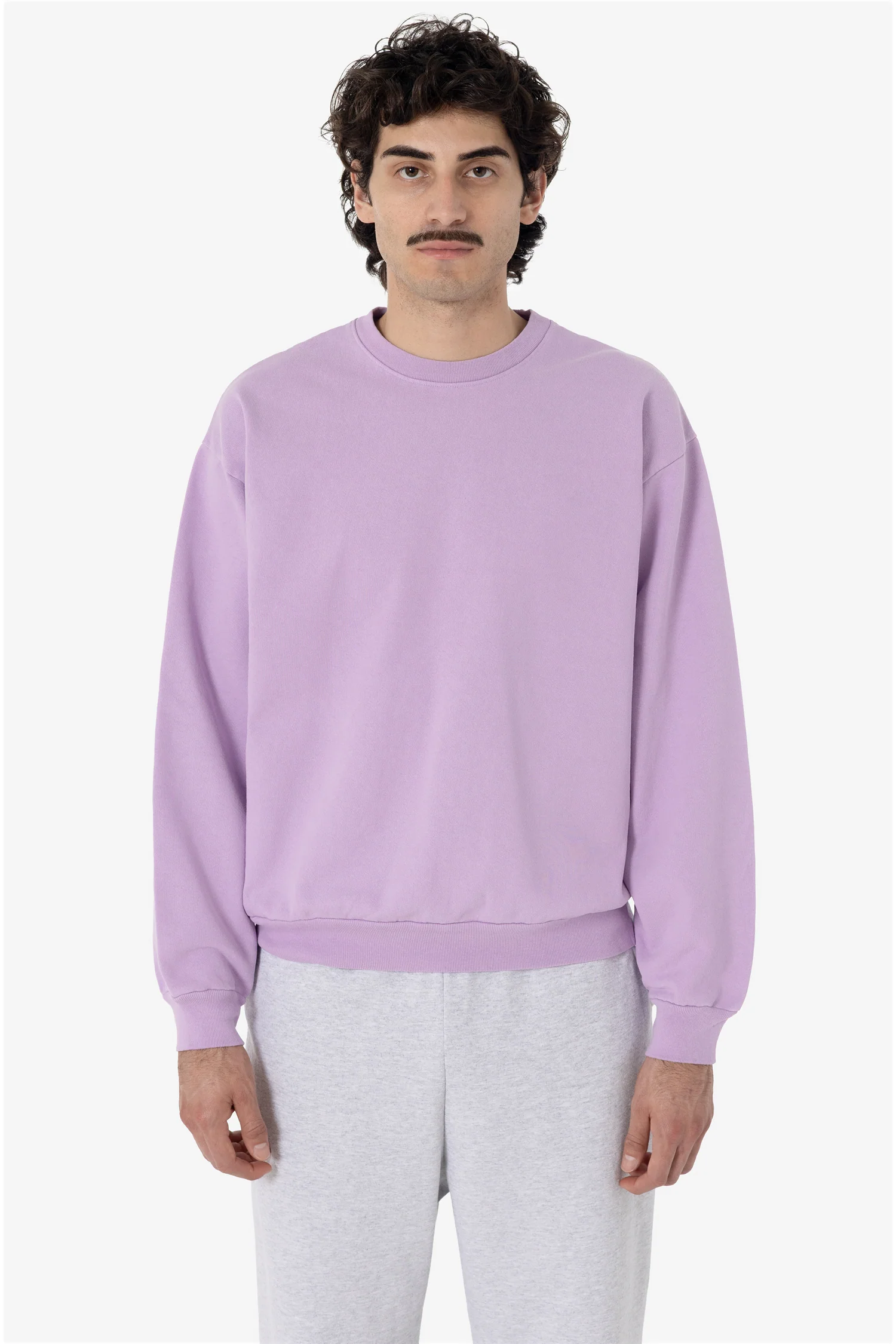 HF07 - Heavy Fleece Crewneck Sweatshirt (Garment Dye) - Image 17