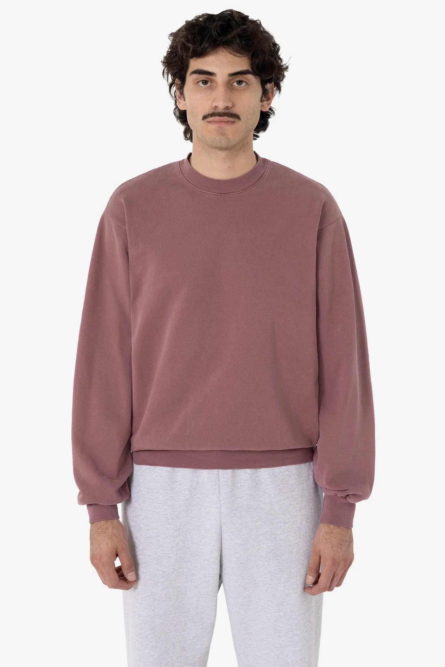 HF07 - Heavy Fleece Crewneck Sweatshirt (Garment Dye) - Image 21