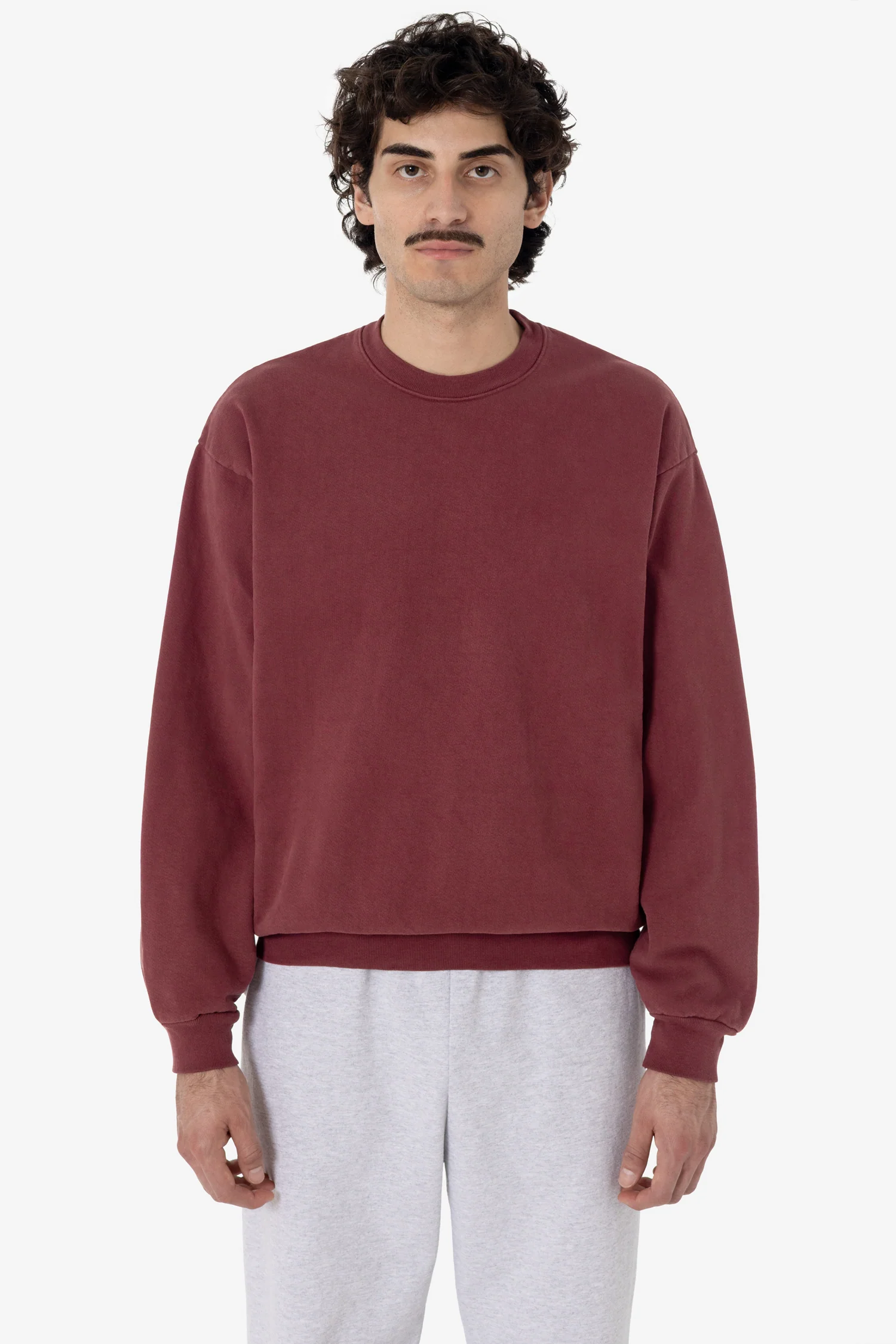 HF07 - Heavy Fleece Crewneck Sweatshirt (Garment Dye) - Image 23