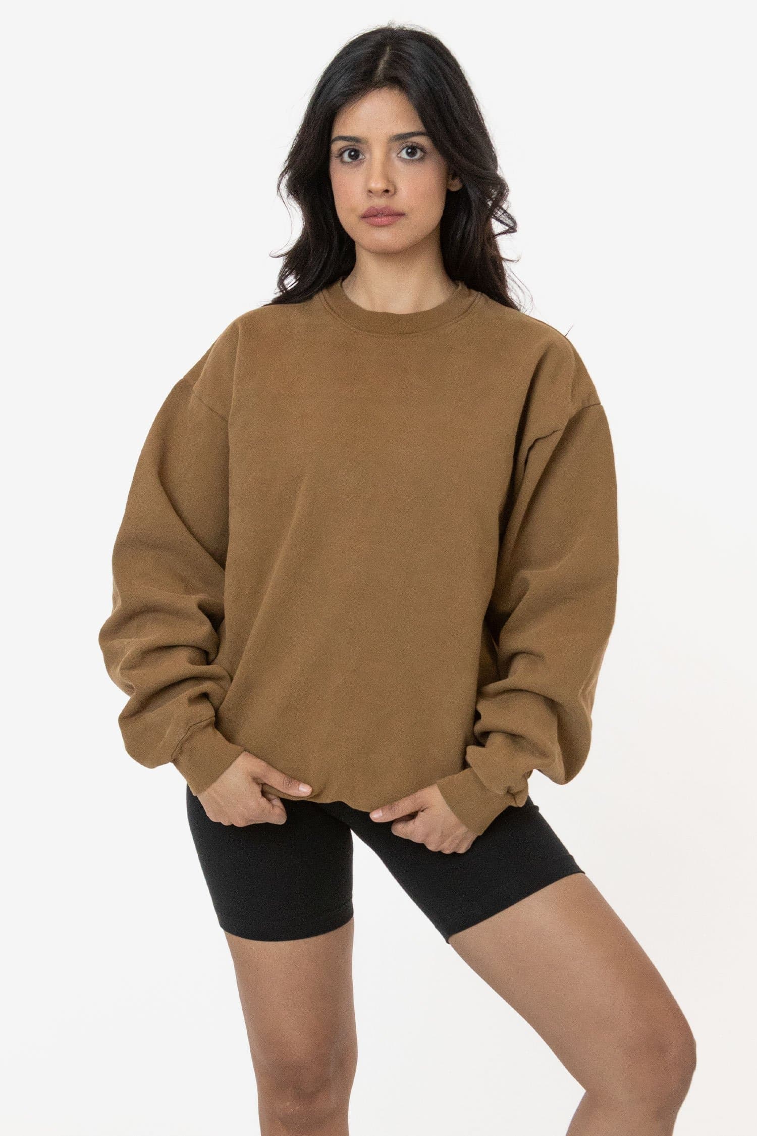 HF07 - Heavy Fleece Crewneck Sweatshirt (Garment Dye) - Image 30