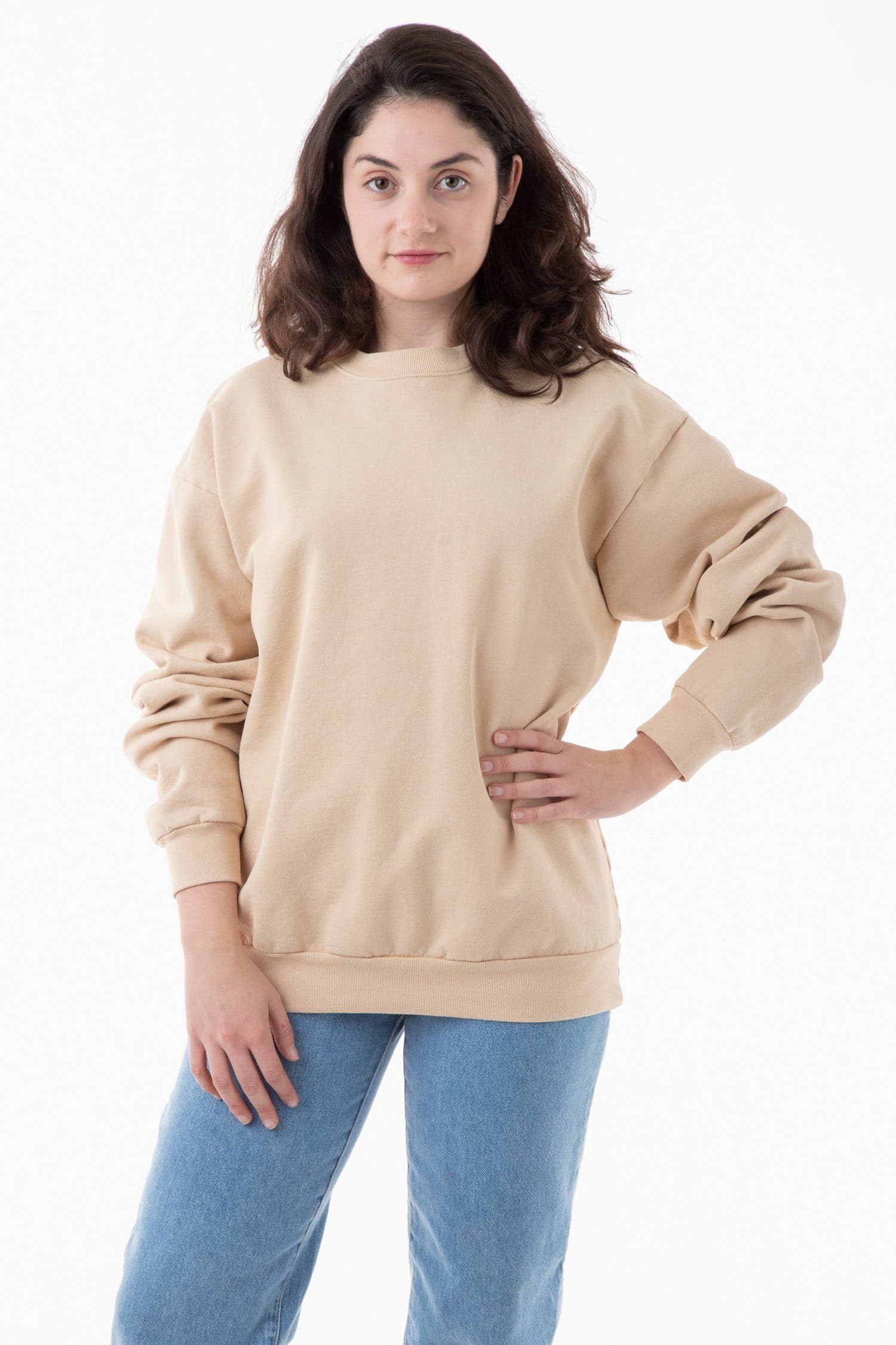 HF07 - Heavy Fleece Crewneck Sweatshirt (Garment Dye) - Image 32