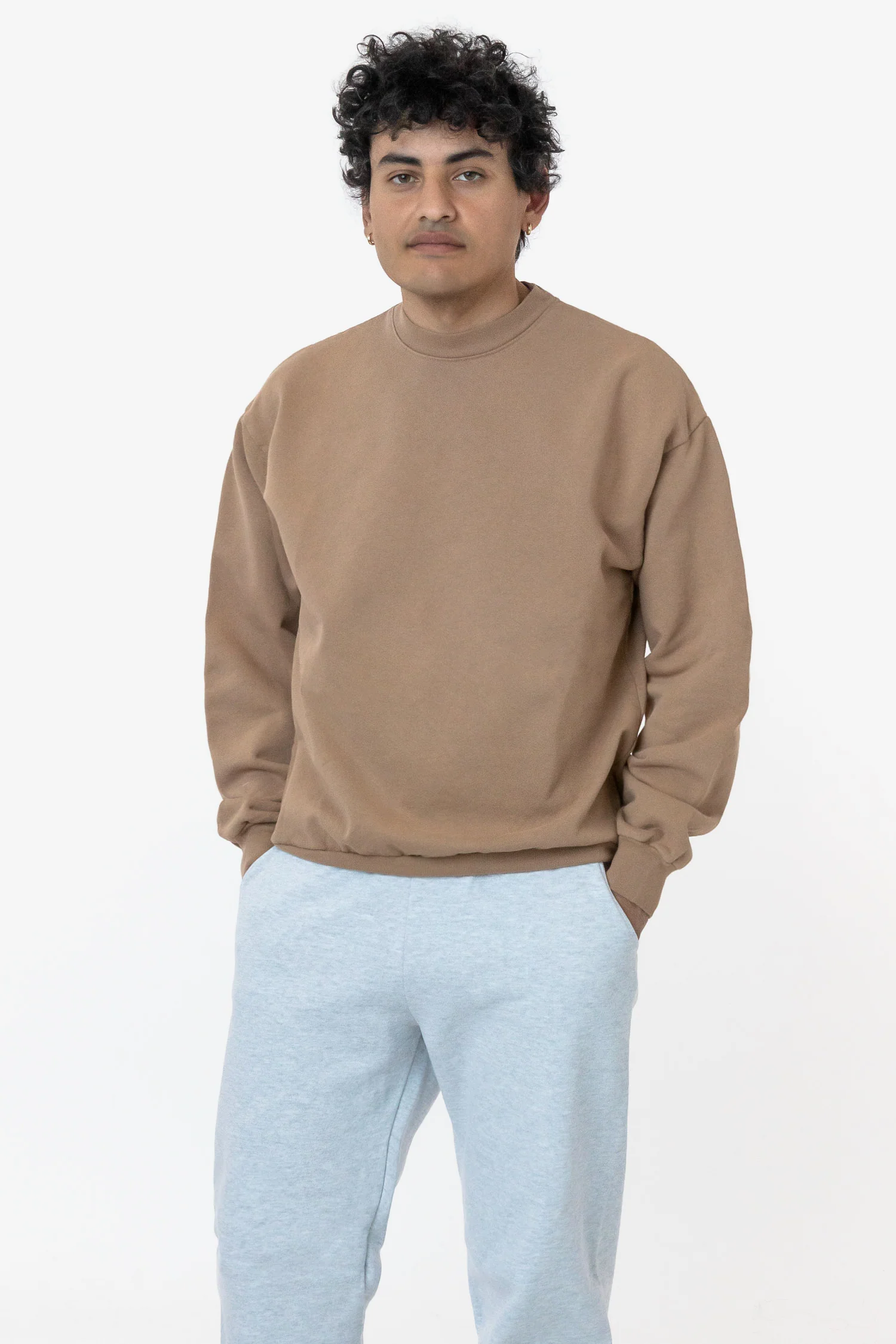 HF07 - Heavy Fleece Crewneck Sweatshirt (Garment Dye) - Image 38