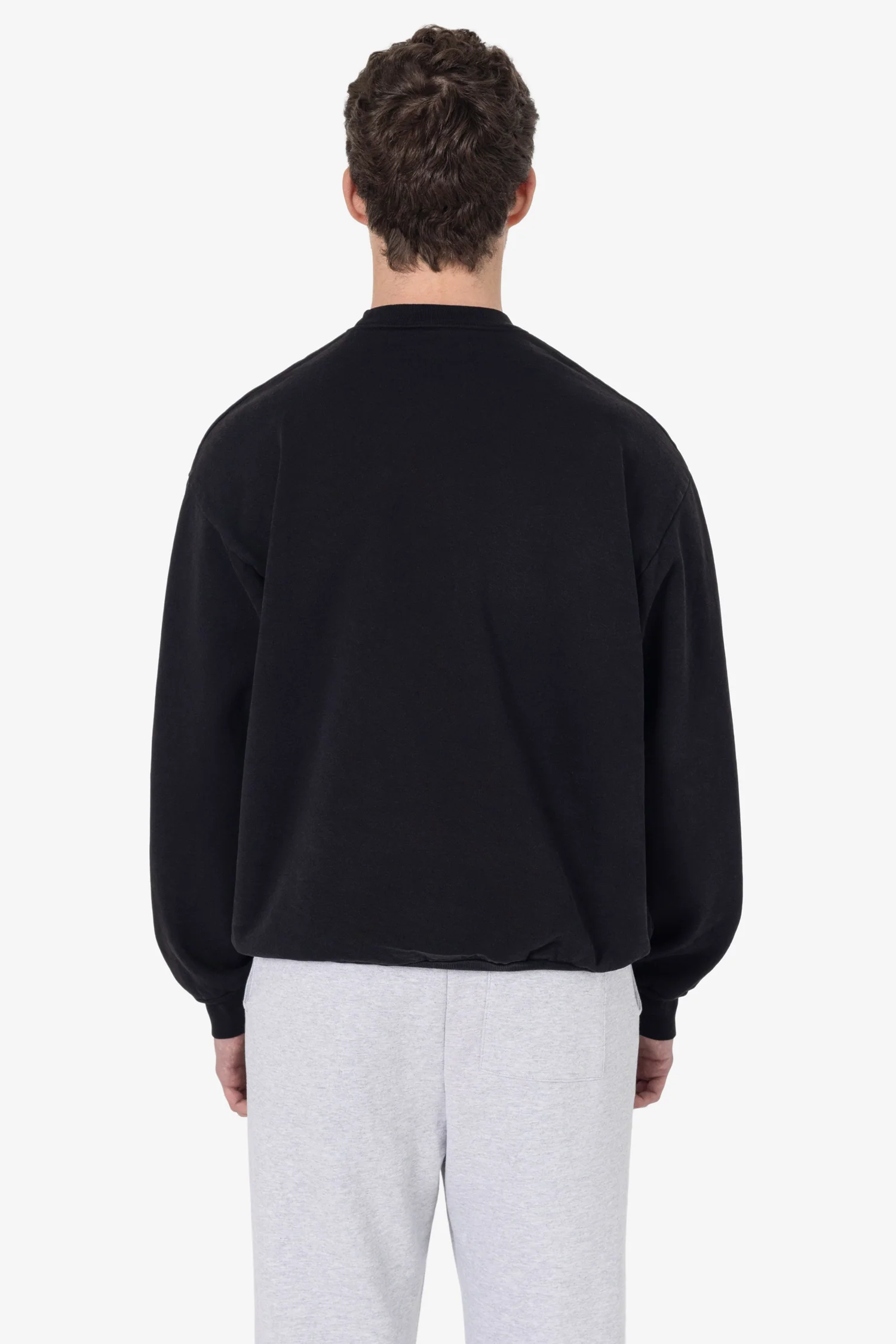HF07 - Heavy Fleece Crewneck Sweatshirt (Garment Dye) - Image 4